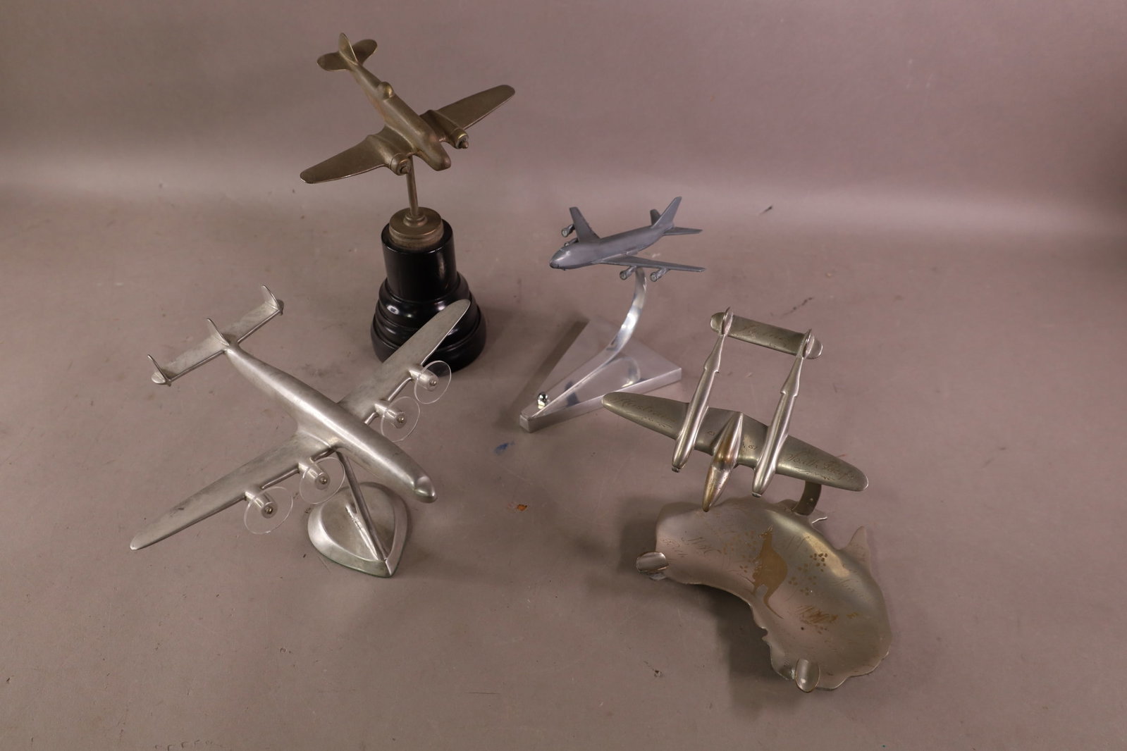 4 AIRPLANE MODELS: 5" - 10" W .