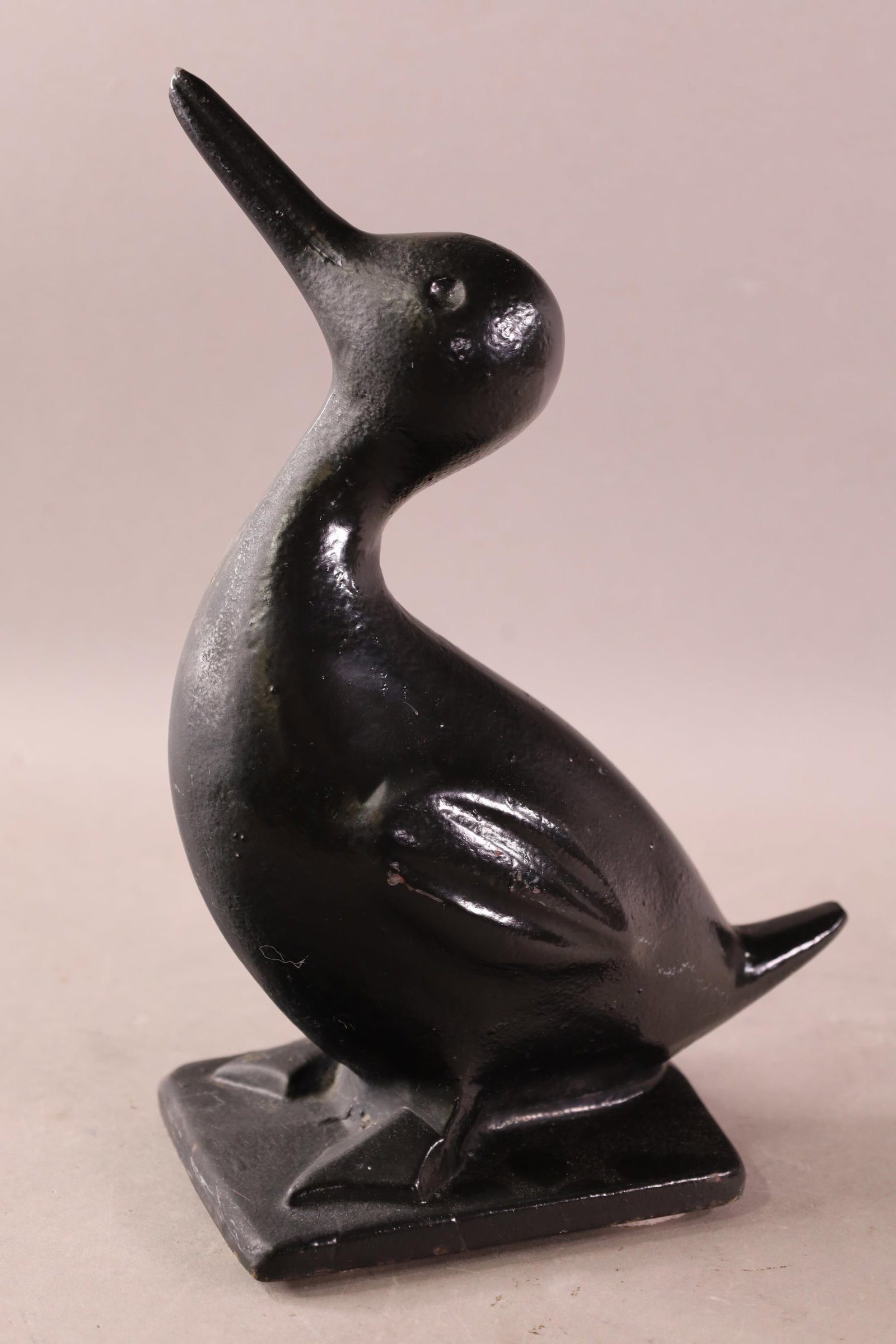 CAST IRON DUCK DOORSTOP - 2