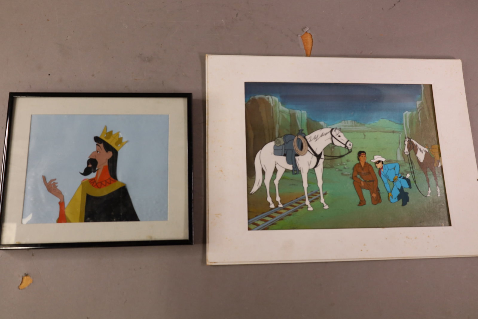 2 SMALL DISNEY CELS (1 of 3)