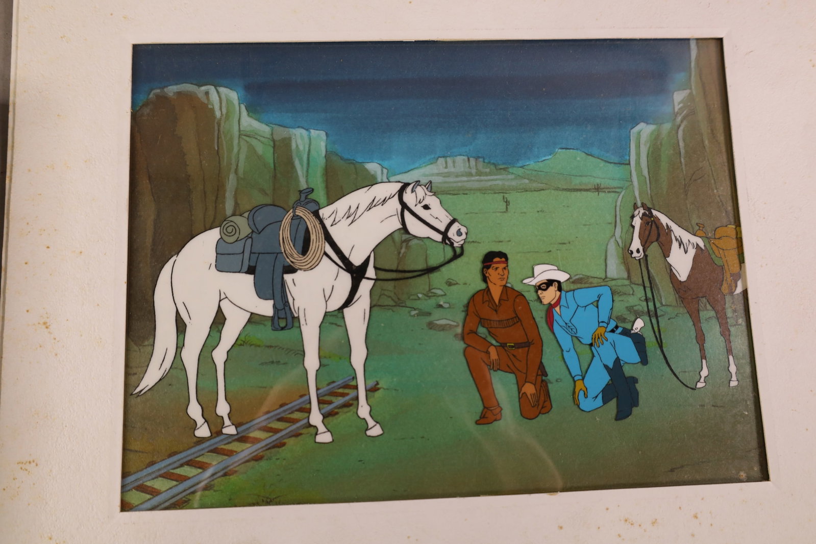 2 SMALL DISNEY CELS - 2