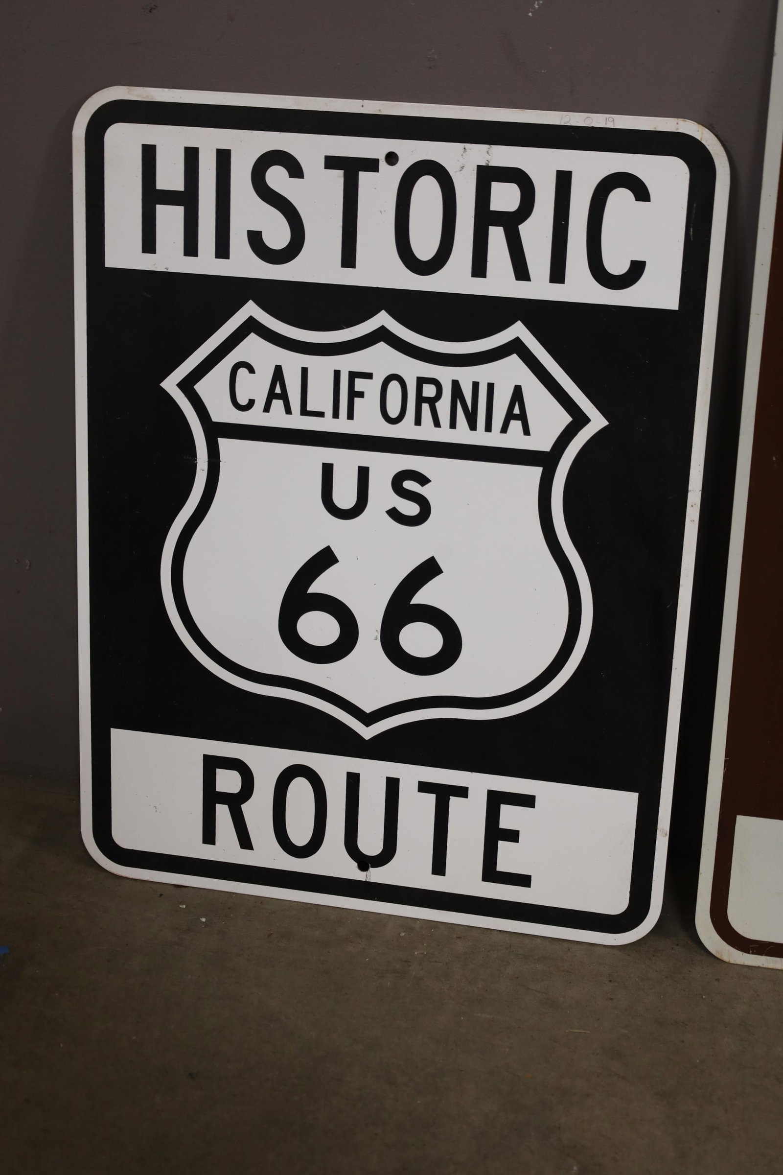 2 HISTORIC ROUTE SIGNS - 3