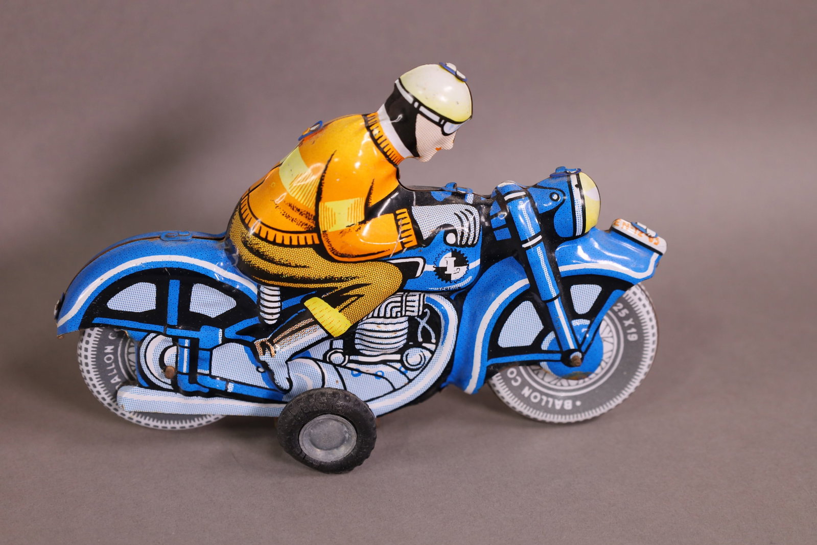 2 TIN LITHO MOTORCYCLES - 3