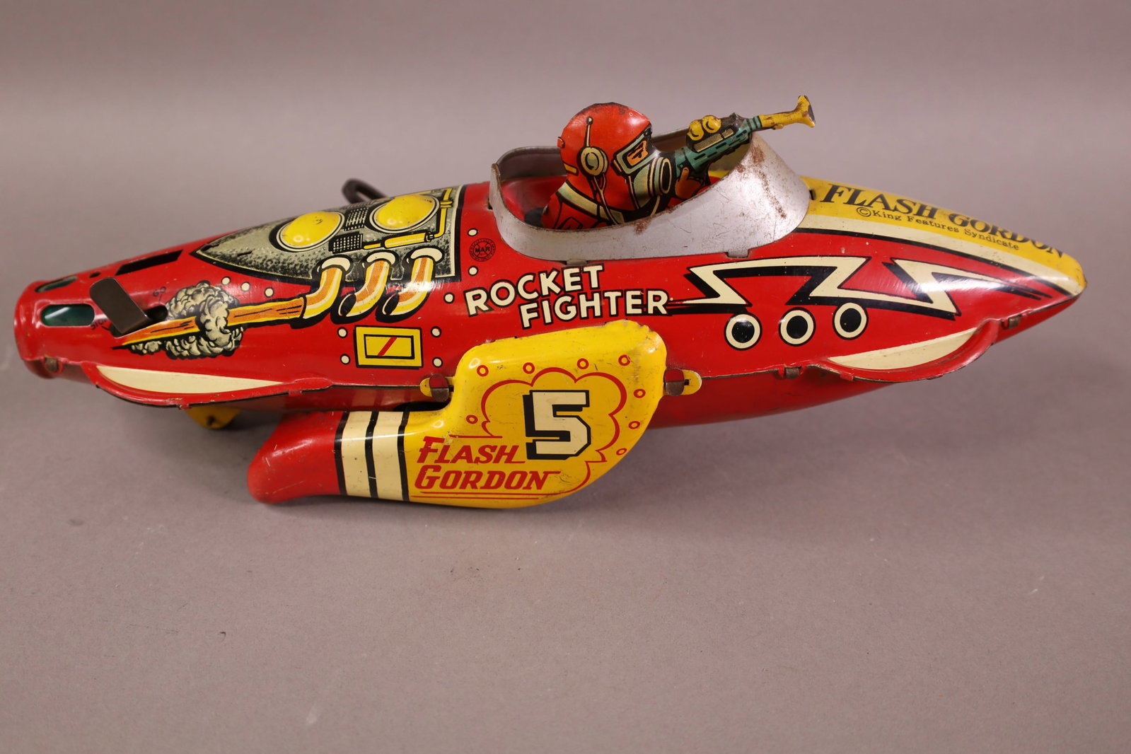 MARX FLASH GORDON WIND UP ROCKET FIGHTER - 2
