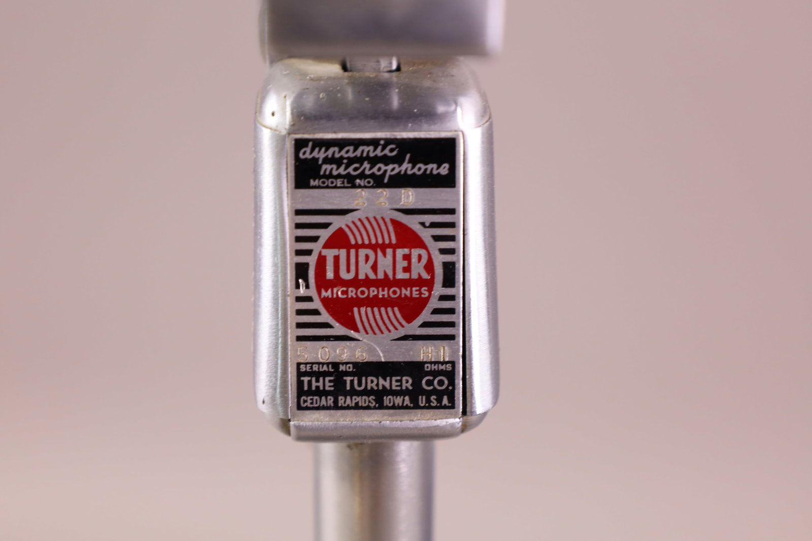 VINTAGE TURNER MICROPHONE - 3