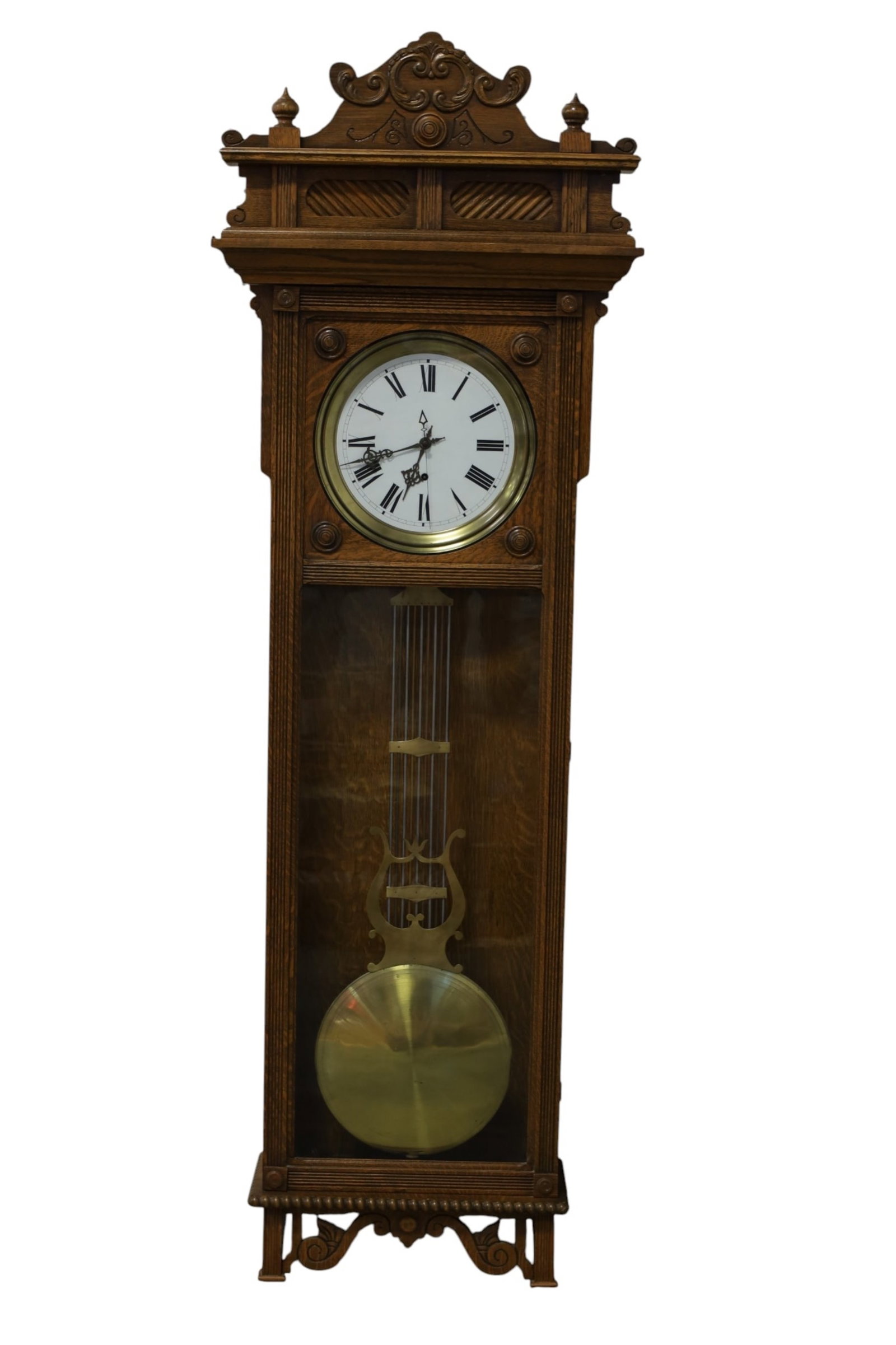 WATERBURY REGULATOR No. 60 JEWELER'S CLOCK (1 of 4)