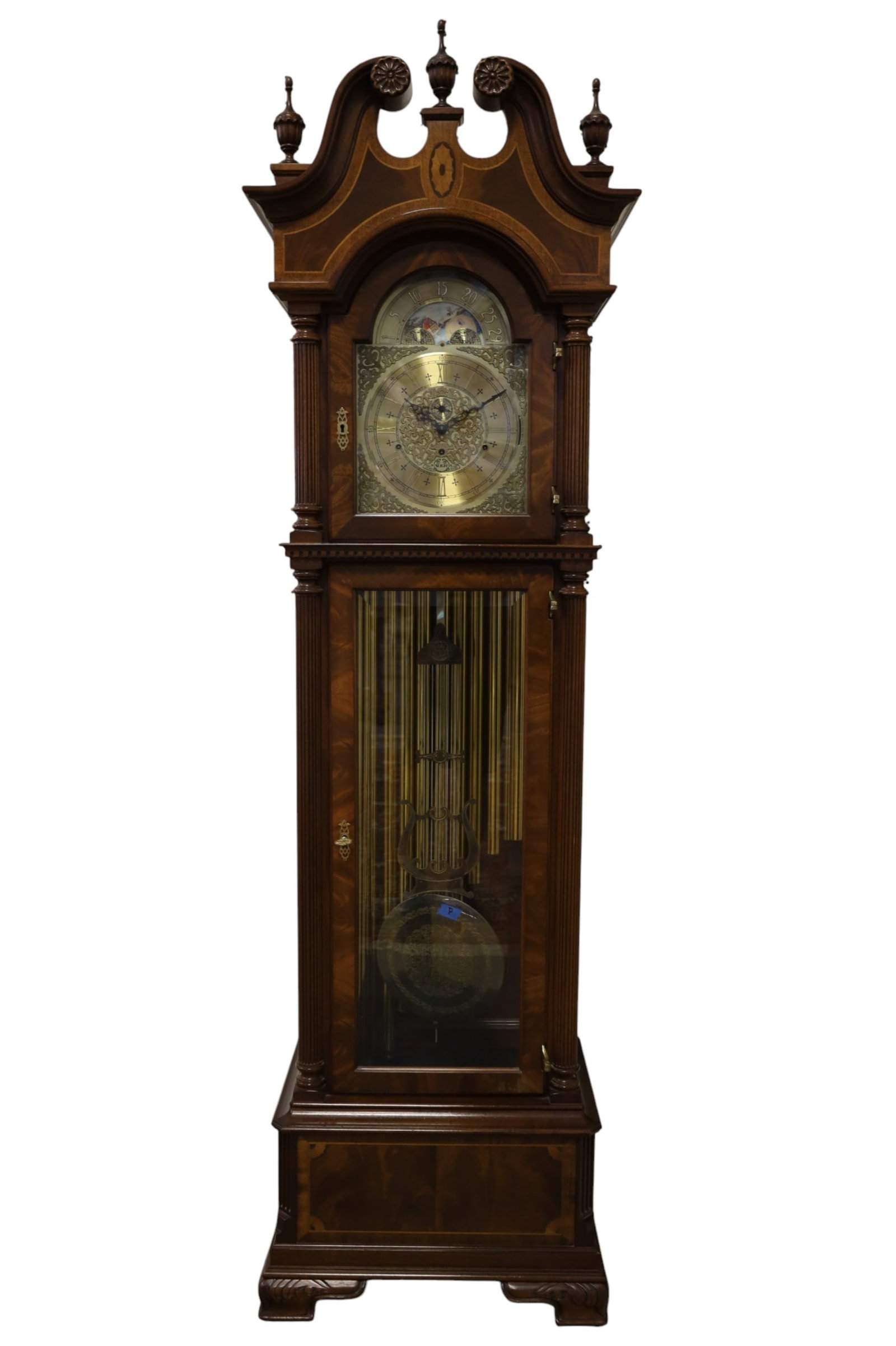 SLIGH GRANDFATHER CLOCK (1 of 4)