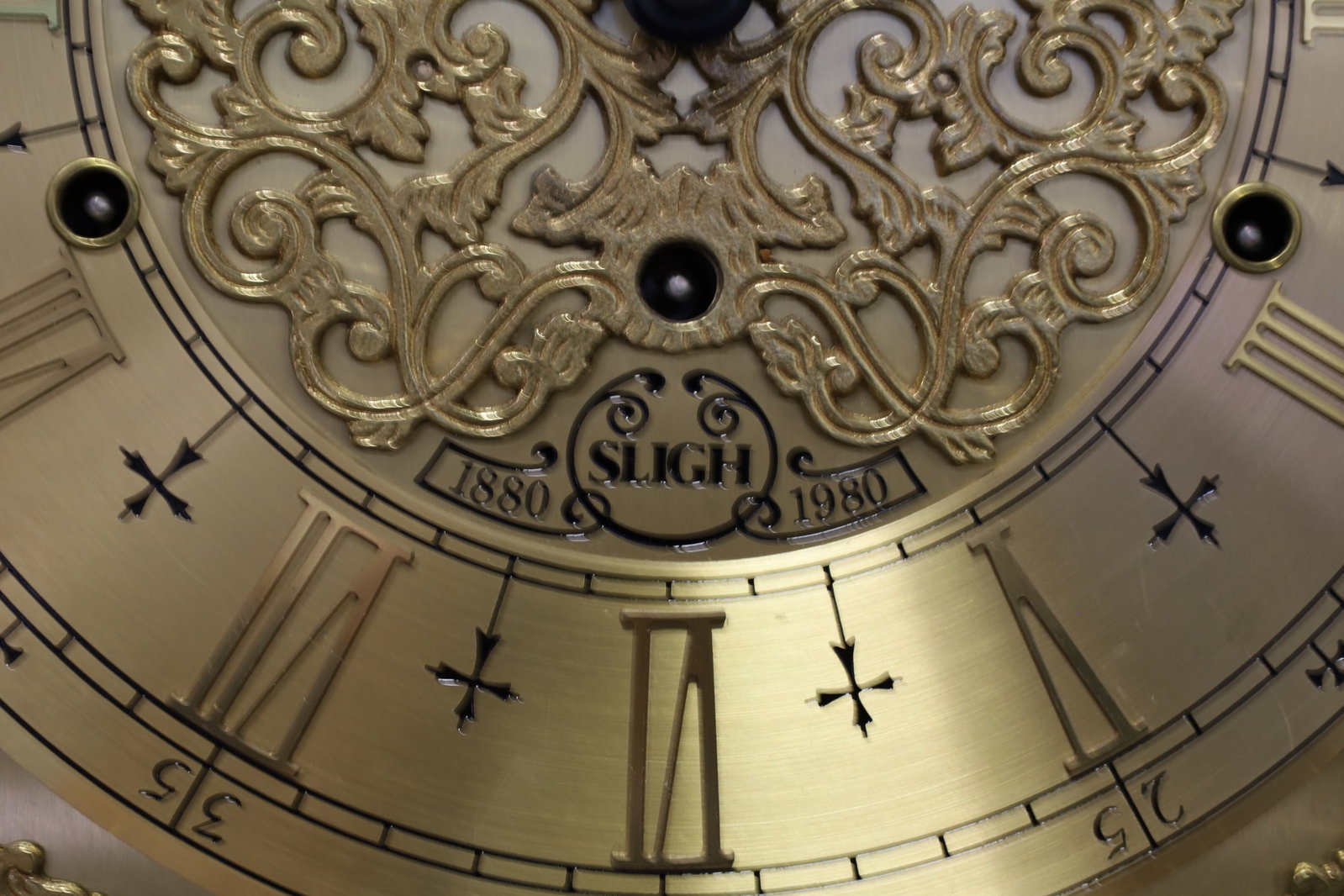 SLIGH GRANDFATHER CLOCK - 4