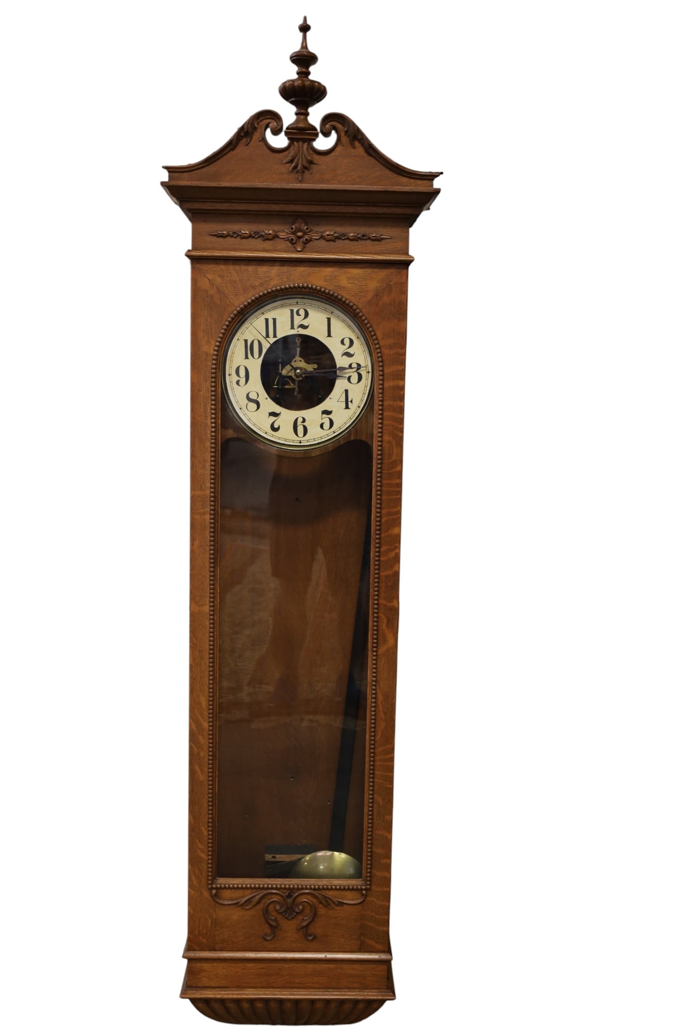 N.Y. STANDARD WATCH CO WALL CLOCK (1 of 5)
