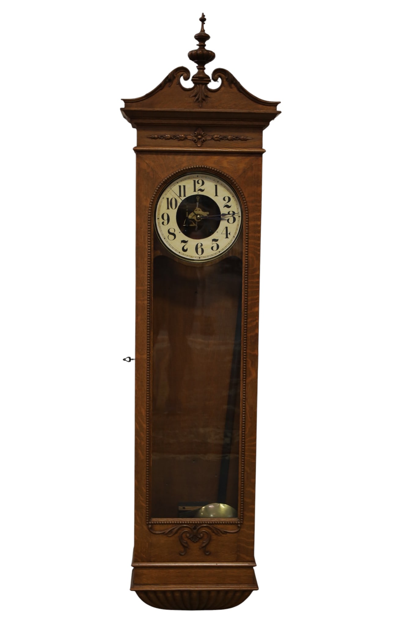 N.Y. STANDARD WATCH CO WALL CLOCK - 2
