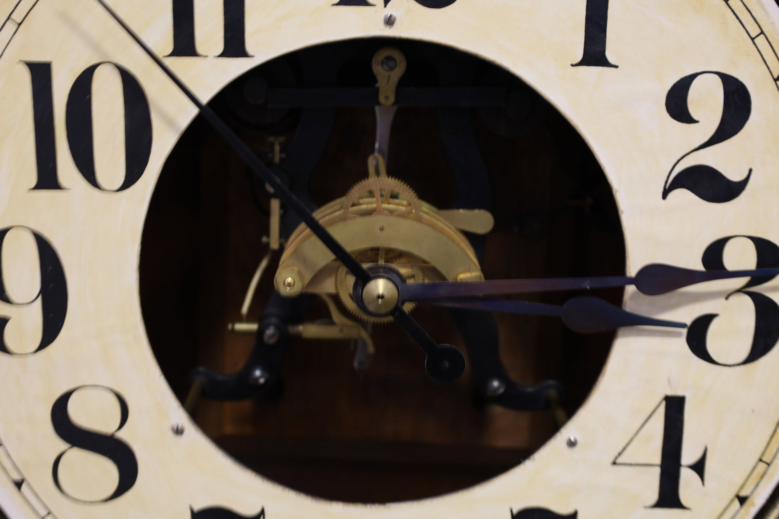 N.Y. STANDARD WATCH CO WALL CLOCK - 4