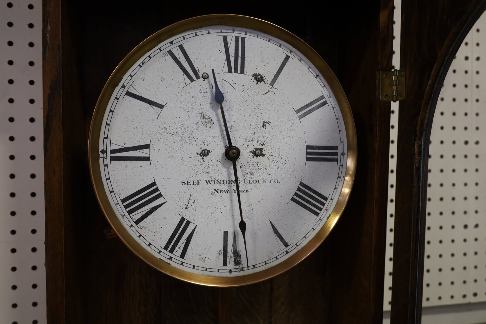 SELF WINDING CLOCK CO. WALL CLOCK - 2