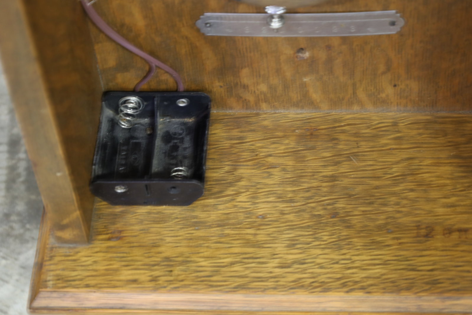 SELF WINDING CLOCK CO WALL CLOCK - 3