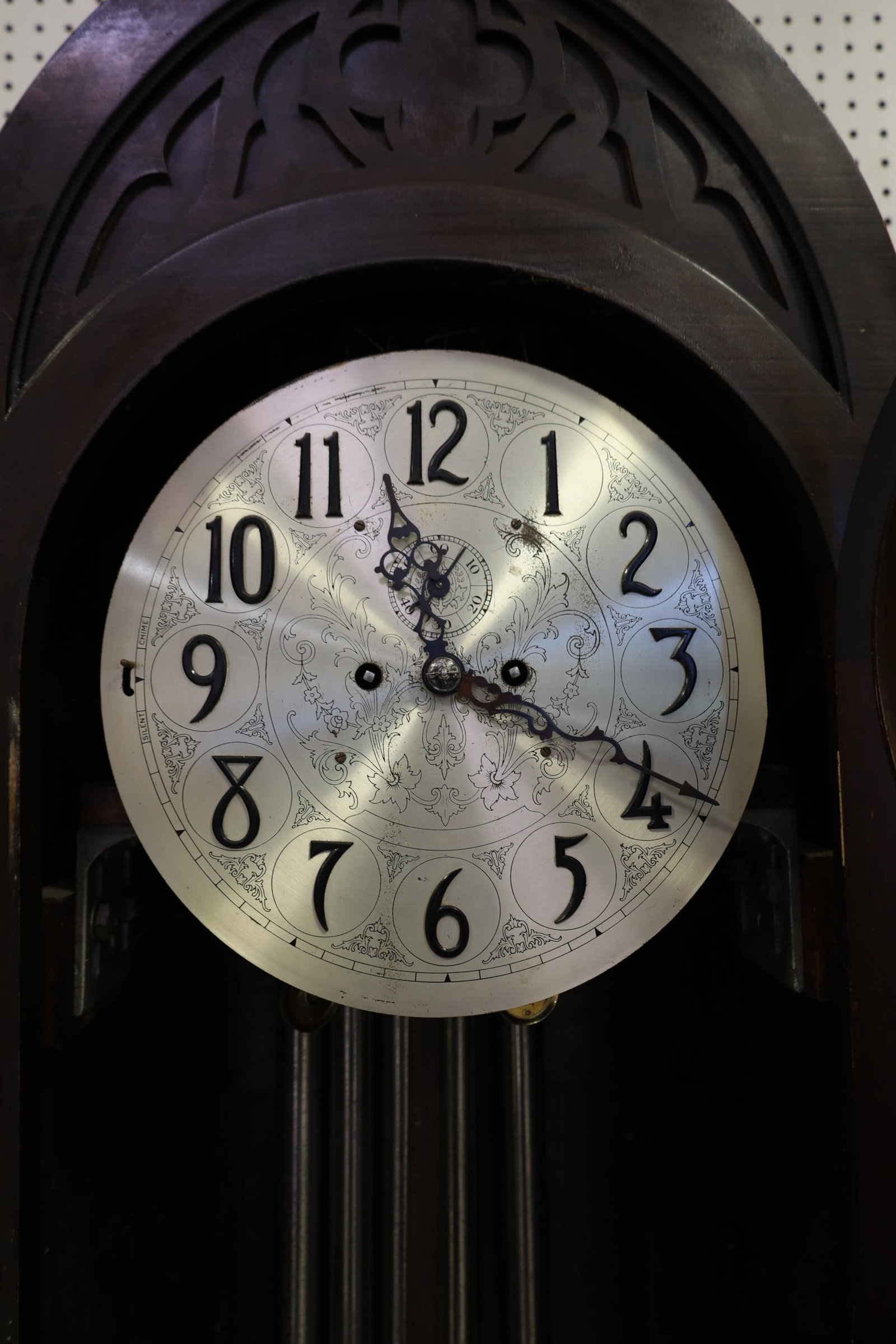 HERSCHEDE GRANDFATHER CLOCK - 3