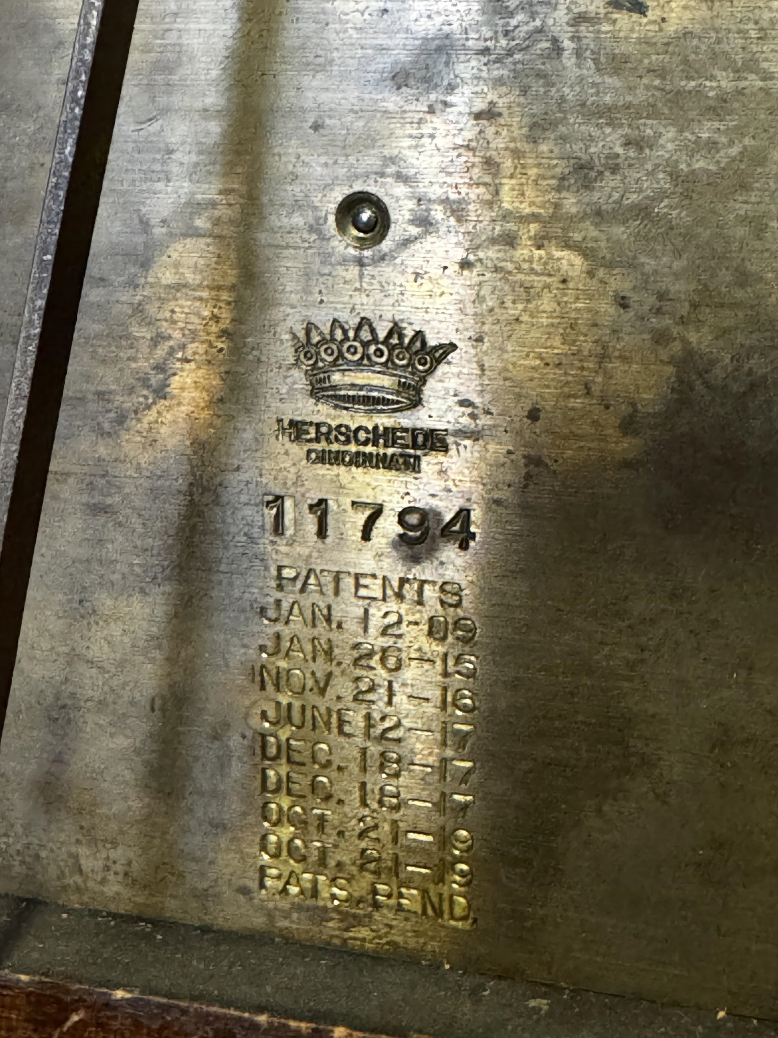 HERSCHEDE GRANDFATHER CLOCK - 5