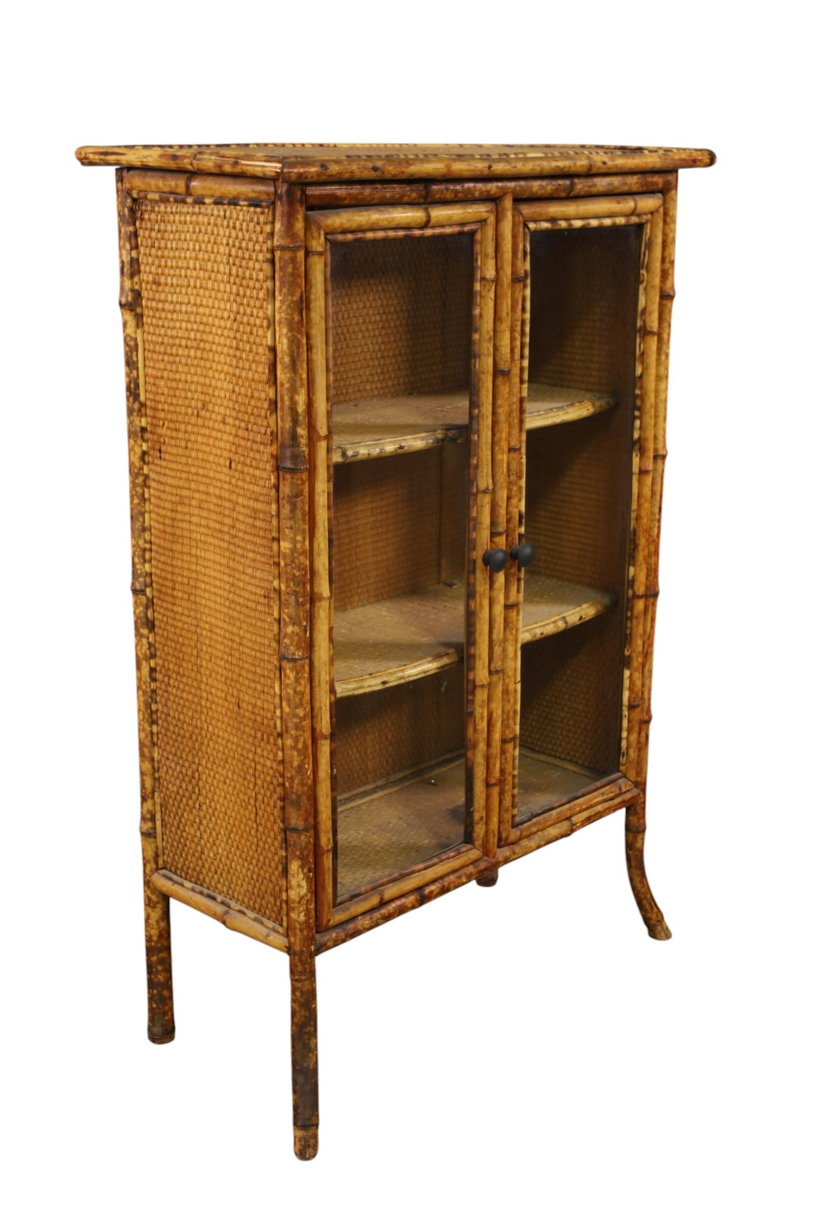 VICTORIAN BAMBOO BOOKCASE - 3