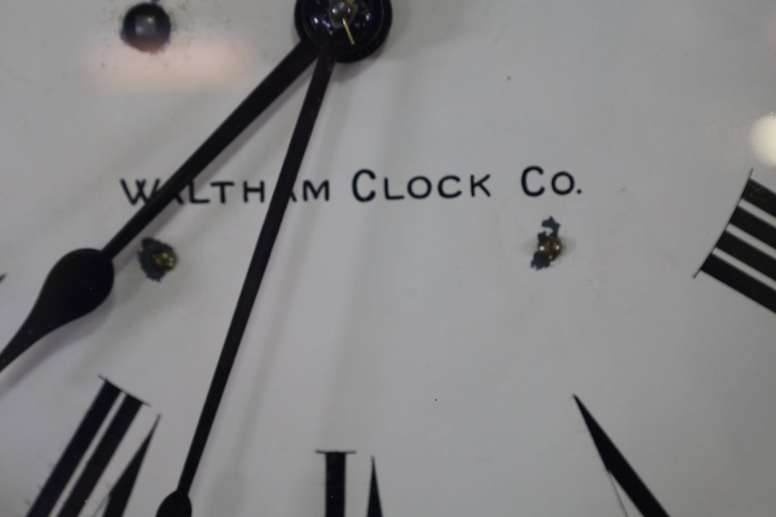 WALTHAM WALL CLOCK - 3