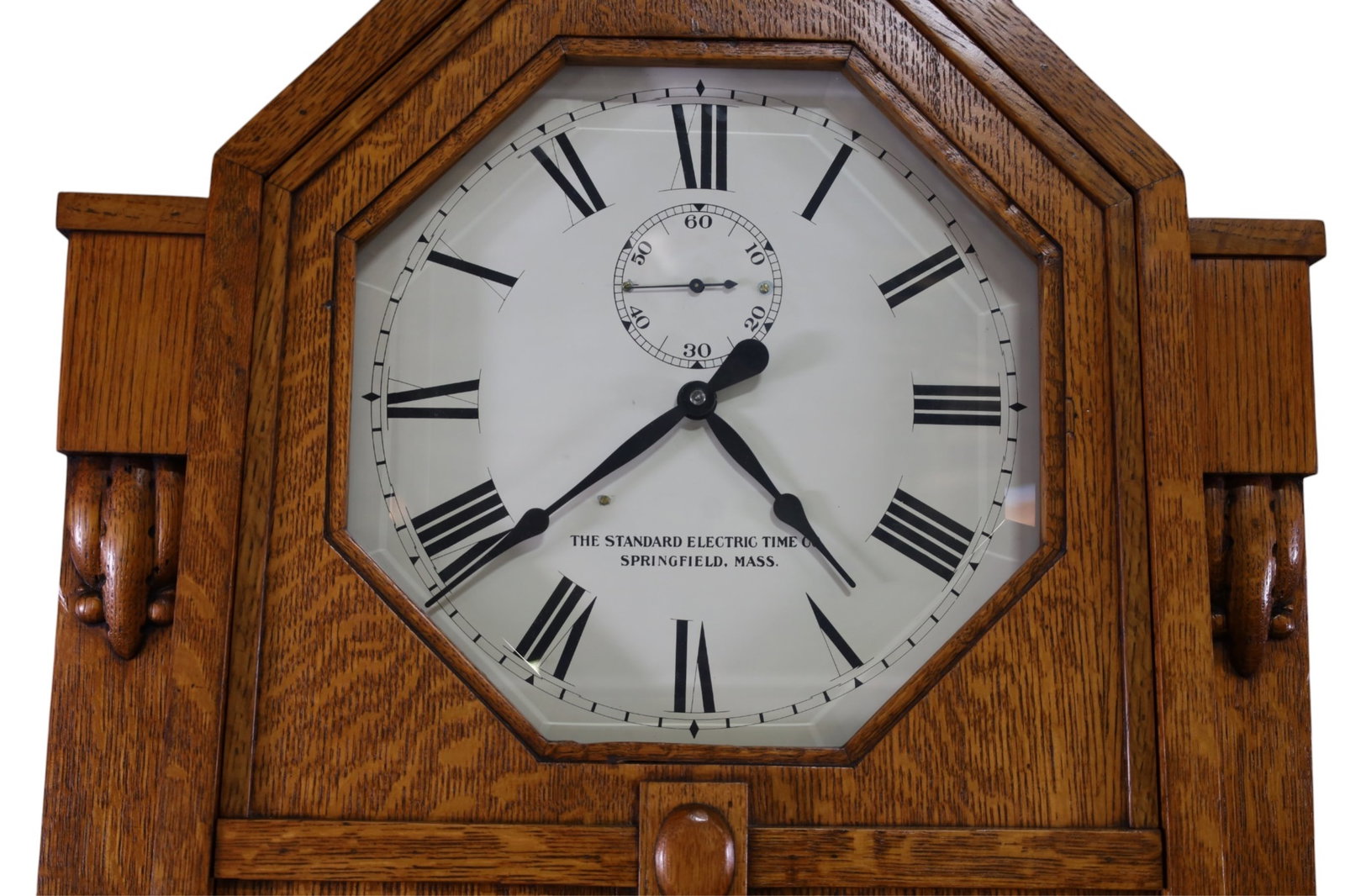 LARGE STANDARD ELECTRIC TIME CO. CLOCK - 2