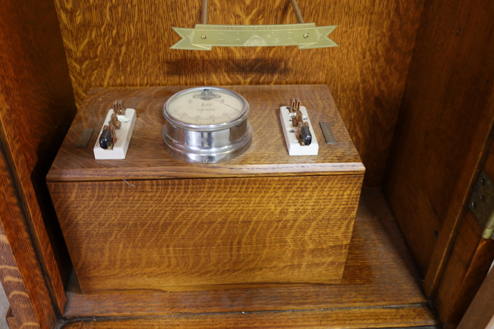 LARGE STANDARD ELECTRIC TIME CO. CLOCK - 4