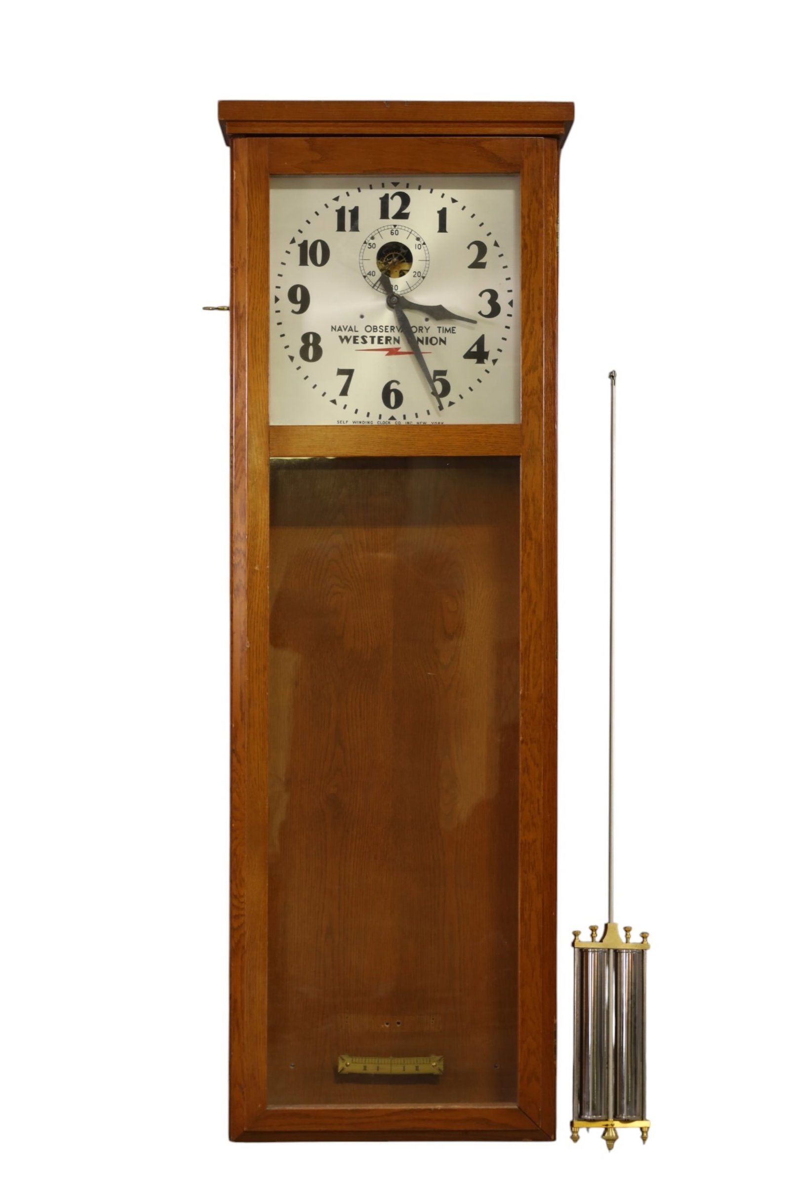 SELF WINDING CLOCK CO MASTER CLOCK (1 of 3)