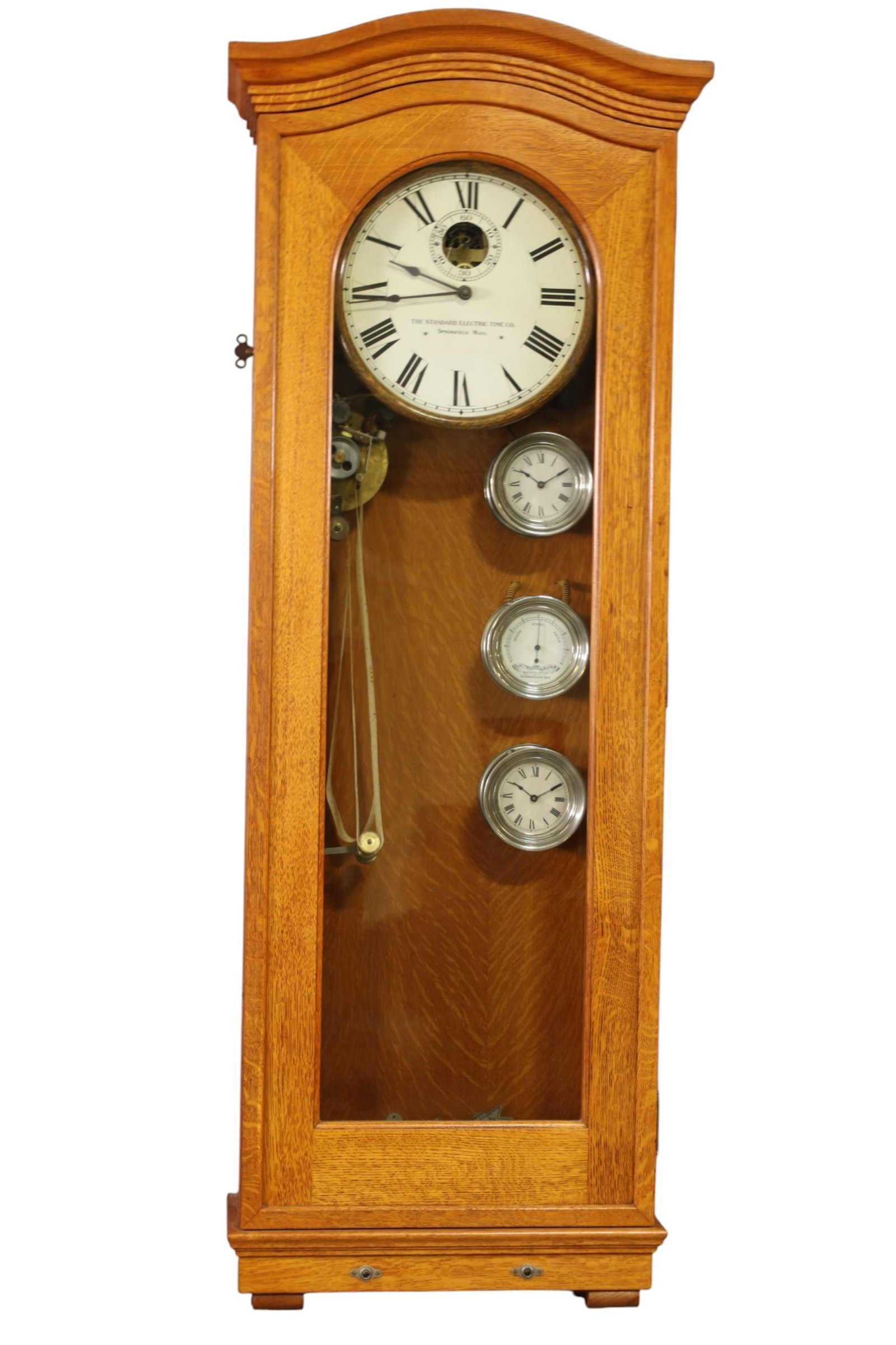 THE STANDARD ELECTRIC TIME CO MASTER CLOCK (1 of 4)