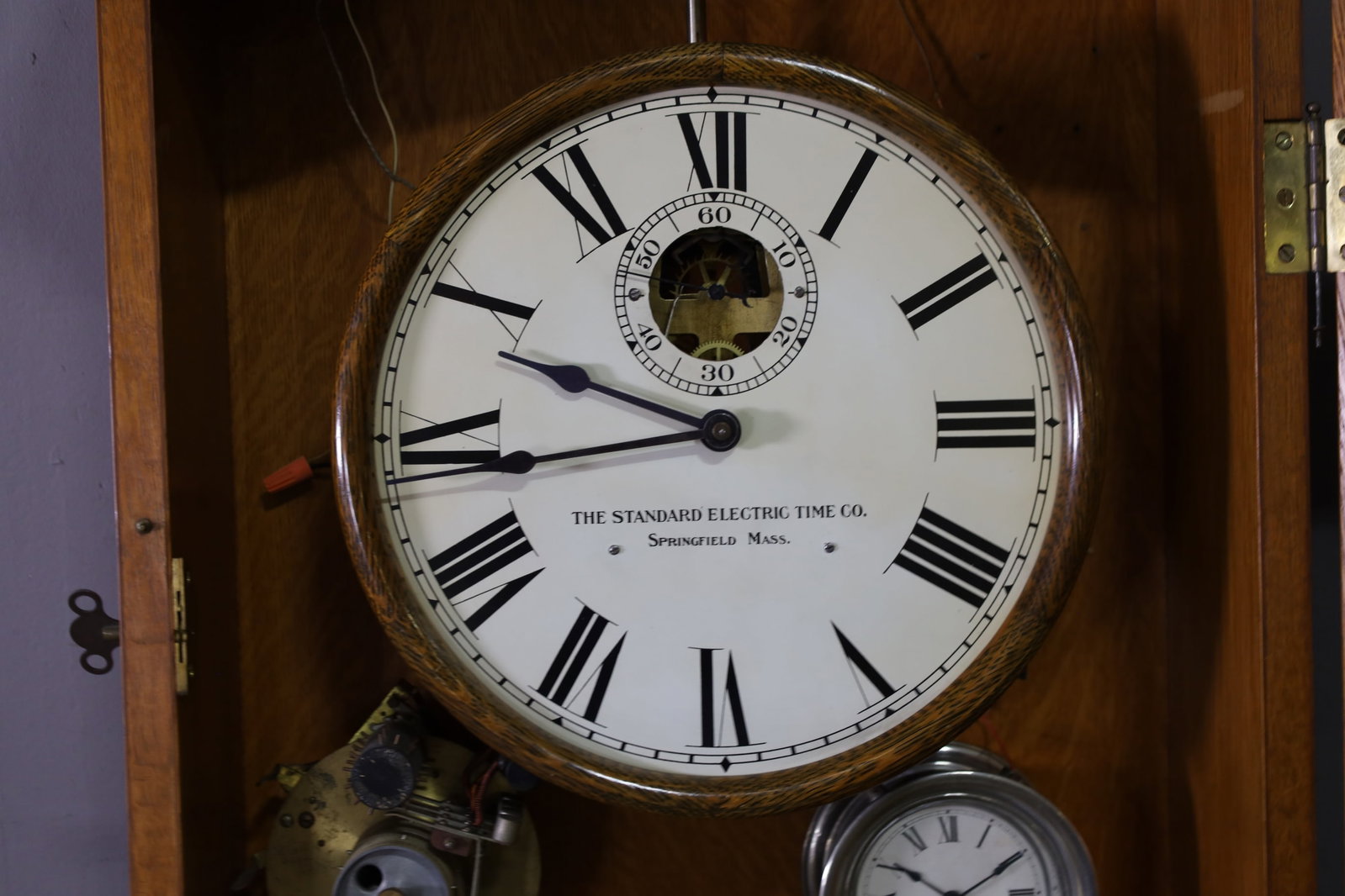THE STANDARD ELECTRIC TIME CO MASTER CLOCK - 2