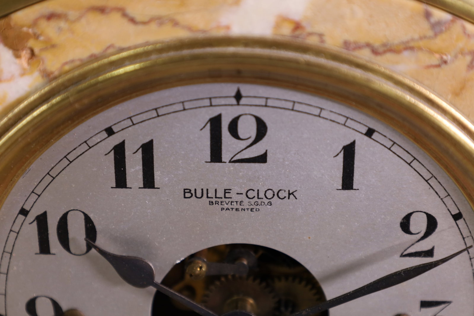 2 MARBLE ELECTRIC MANTLE CLOCKS - 5