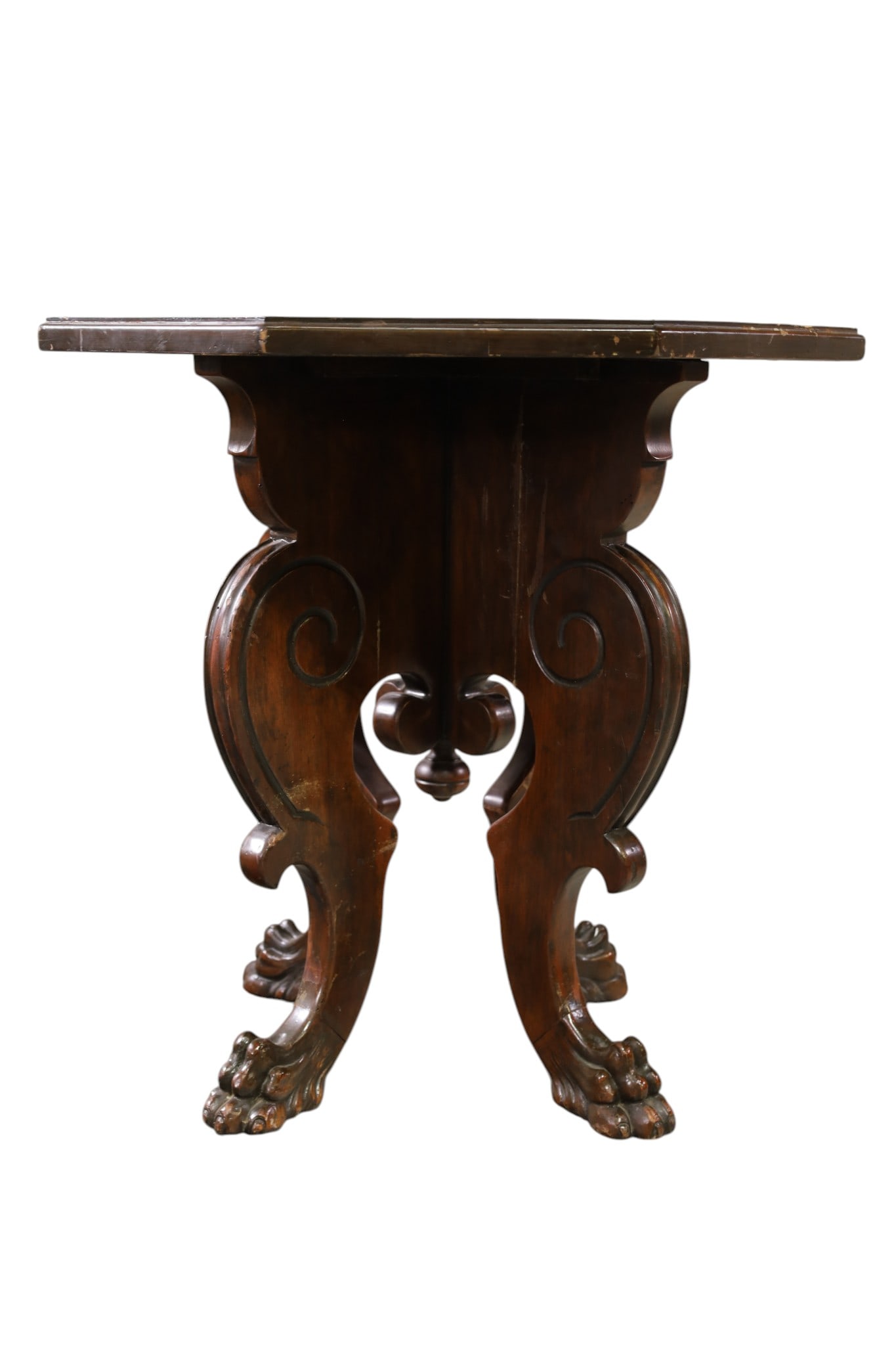 1920'S WALNUT SIDE TABLE - 2