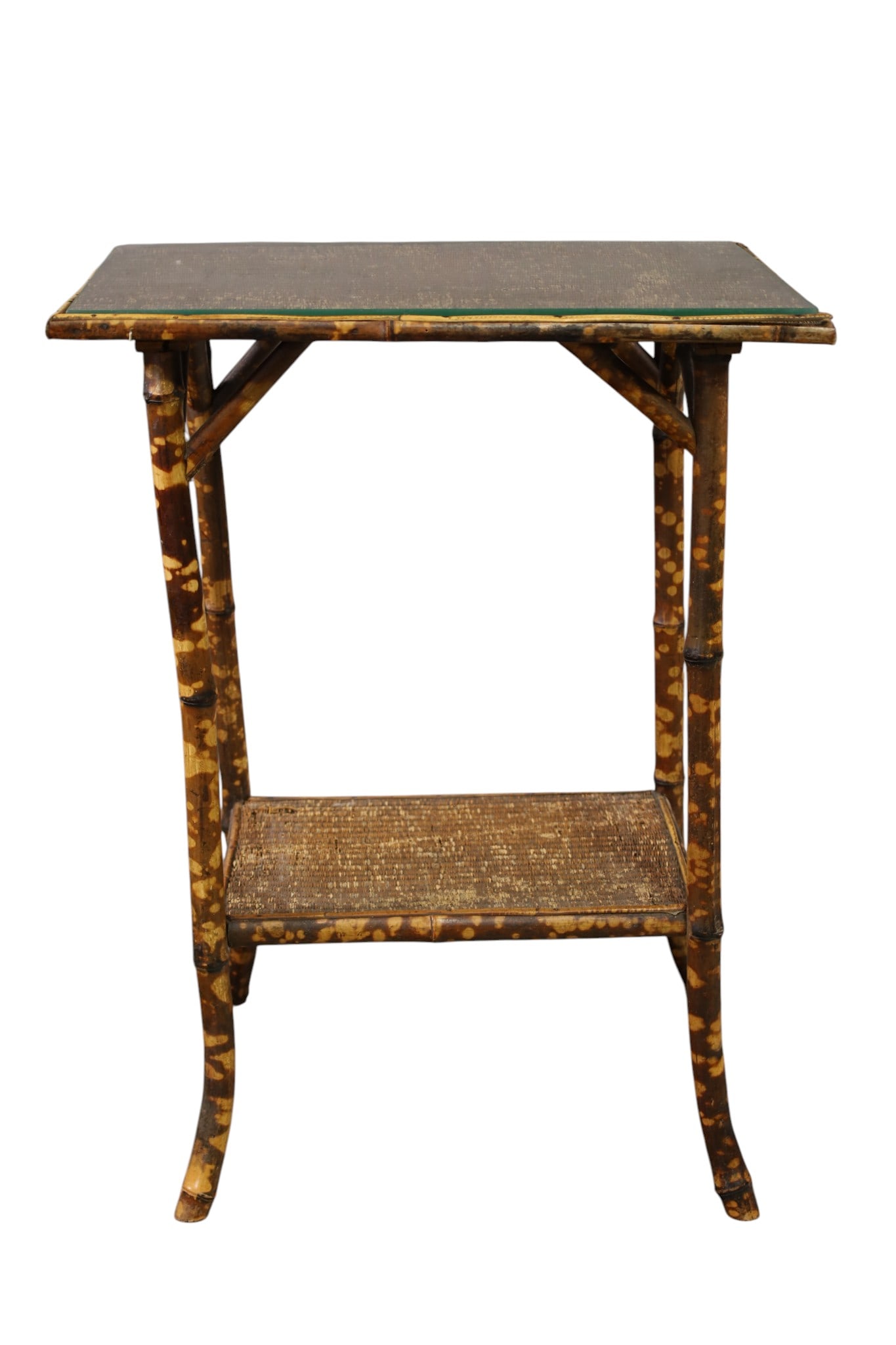 VICTORIAN BAMBOO SIDE TABLE - 2