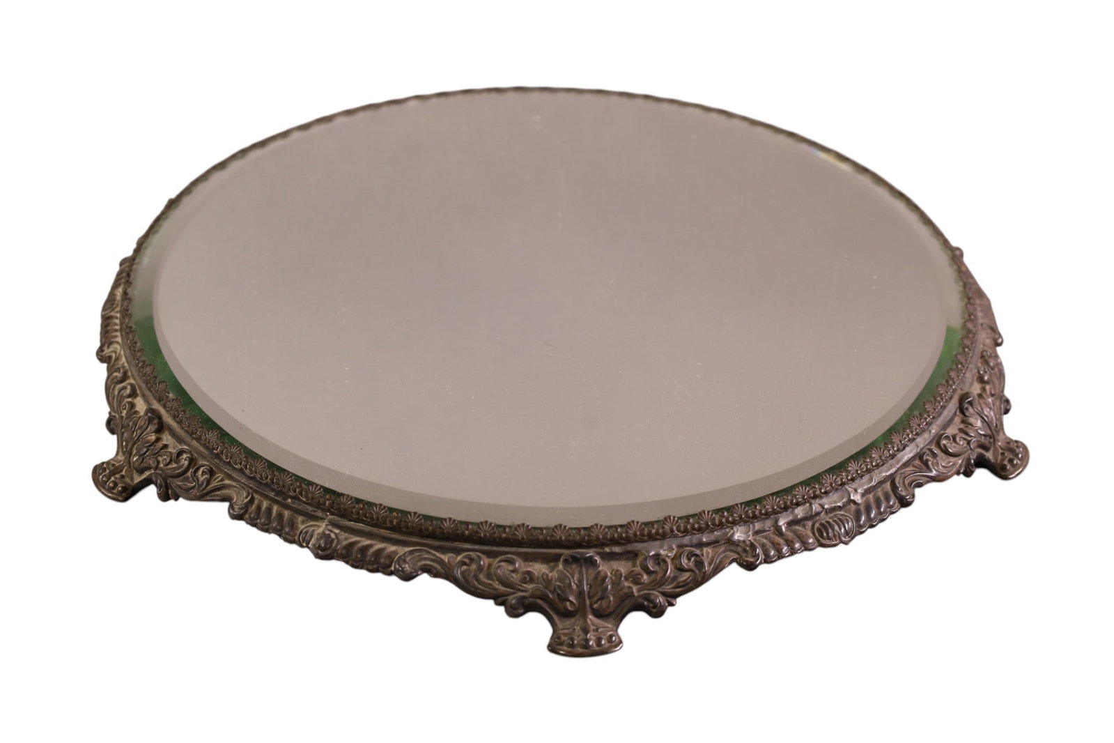 VICTORIAN PLATEAU MIRROR (1 of 2)