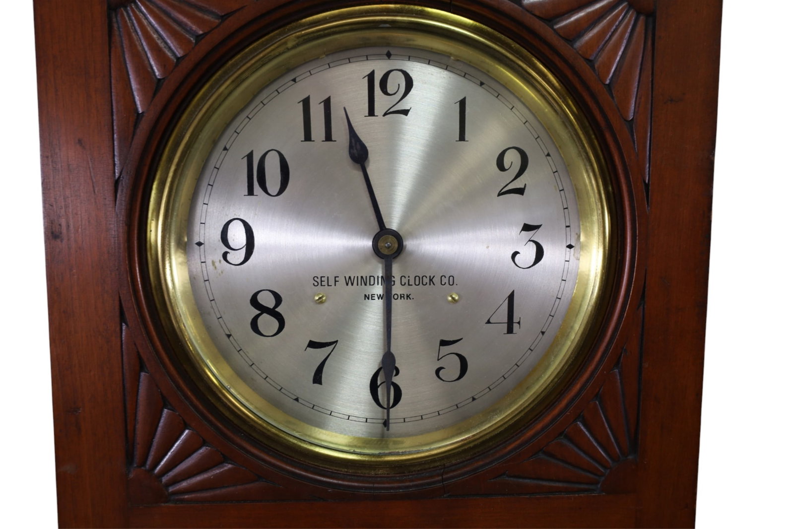 SELF WINDING CLOCK CO, WALL CLOCK - 2