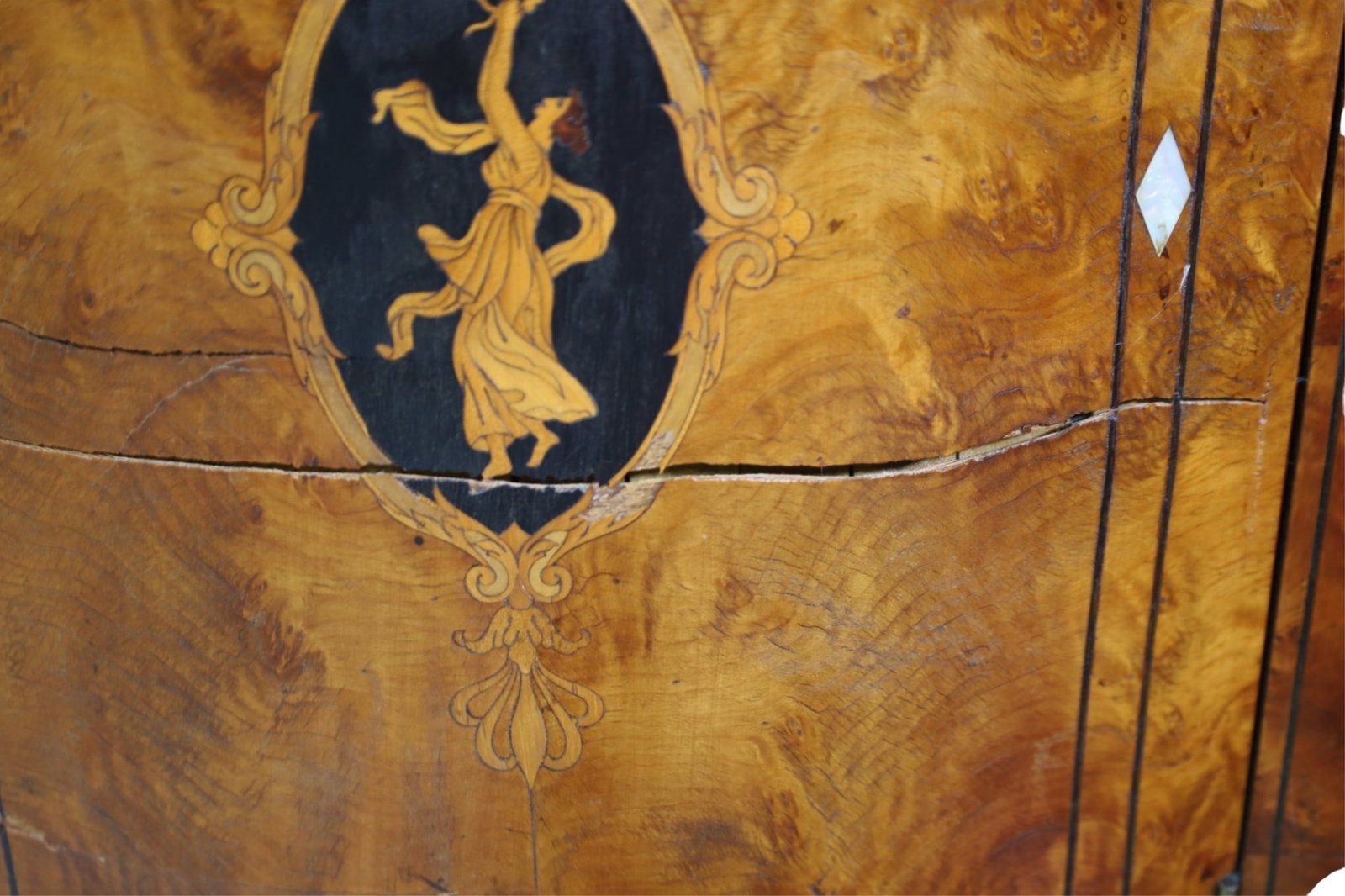 MARBLE TOP NIGHTSTAND - 3