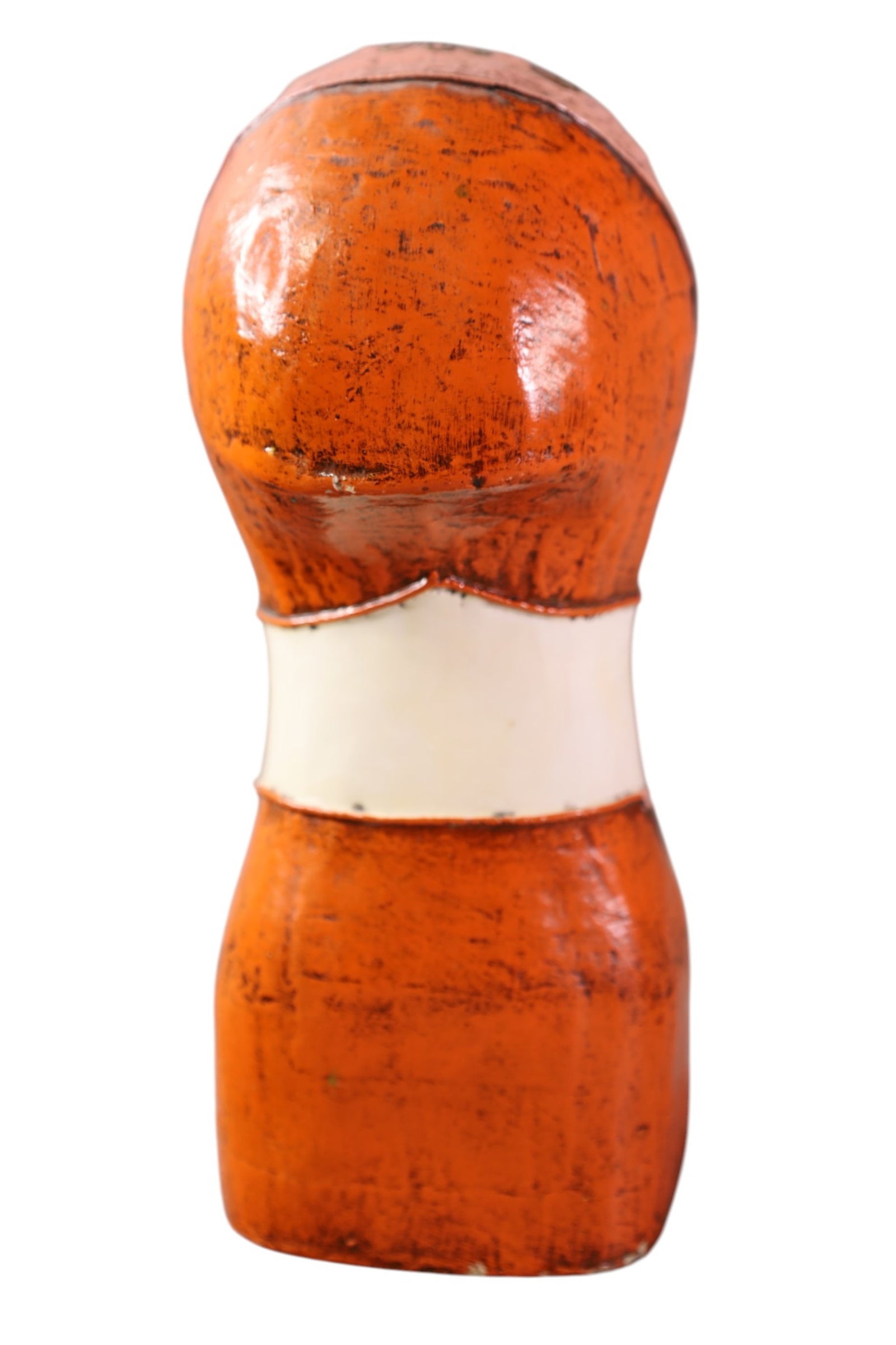 2 PAPIER MACHE BUSTS - 2