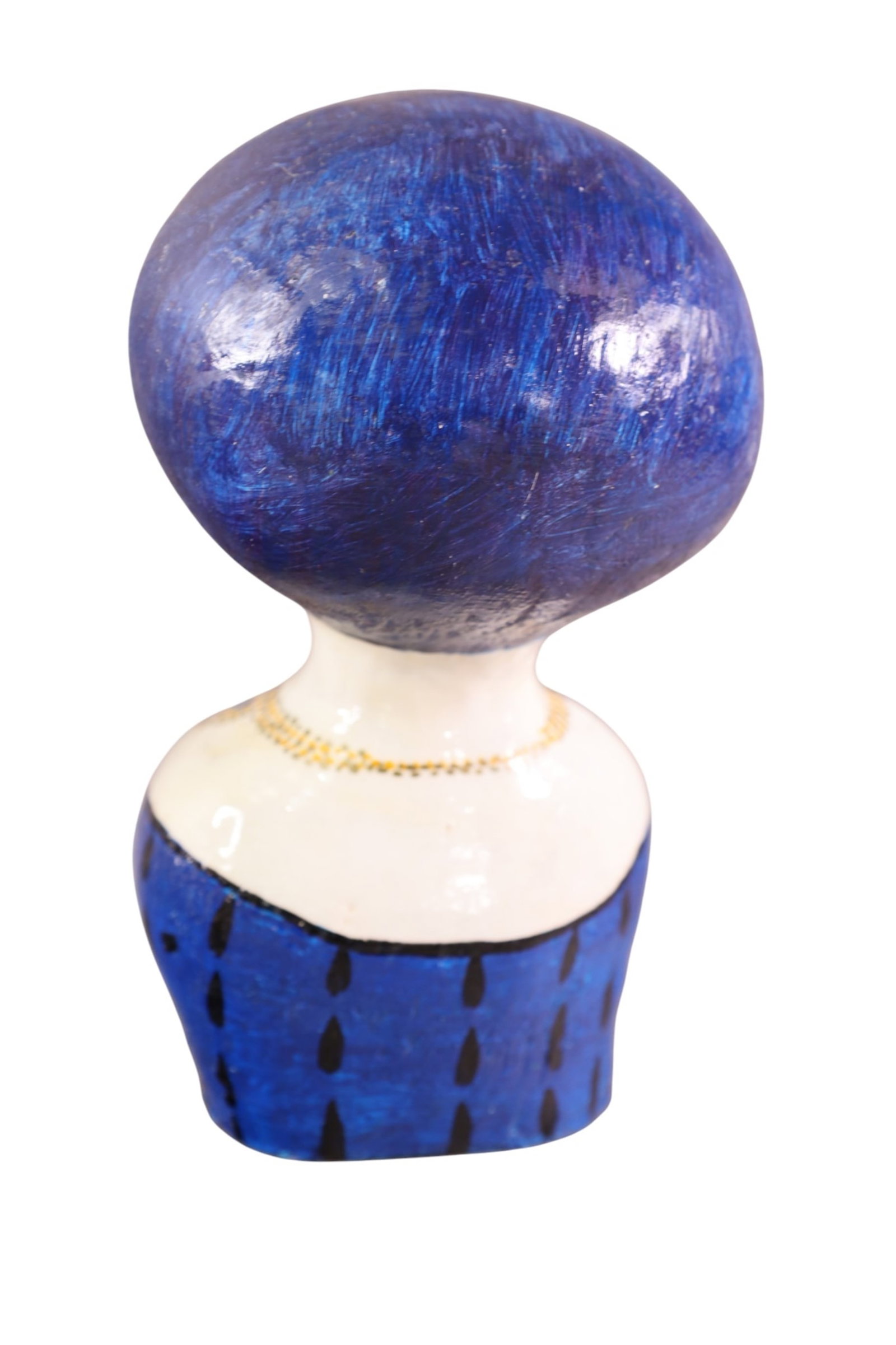 2 PAPIER MACHE BUSTS - 3