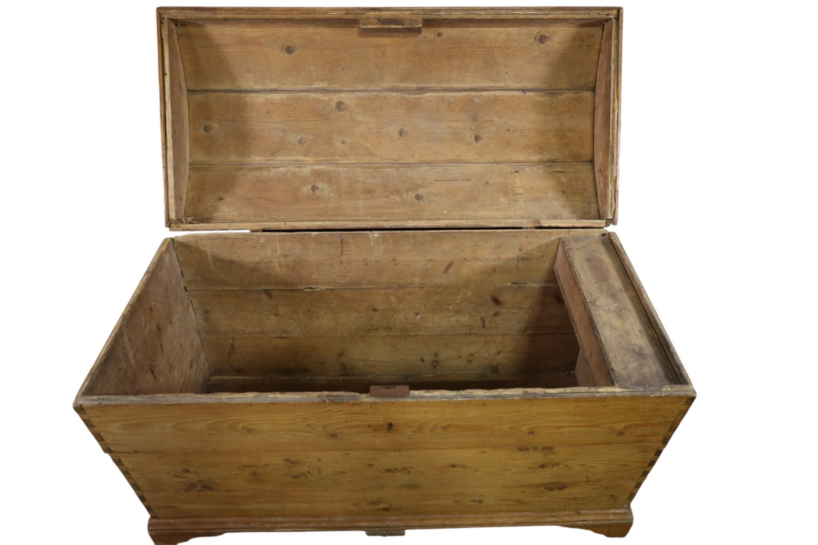 LARGE PRIMITIVE PINE TRUNK - 2