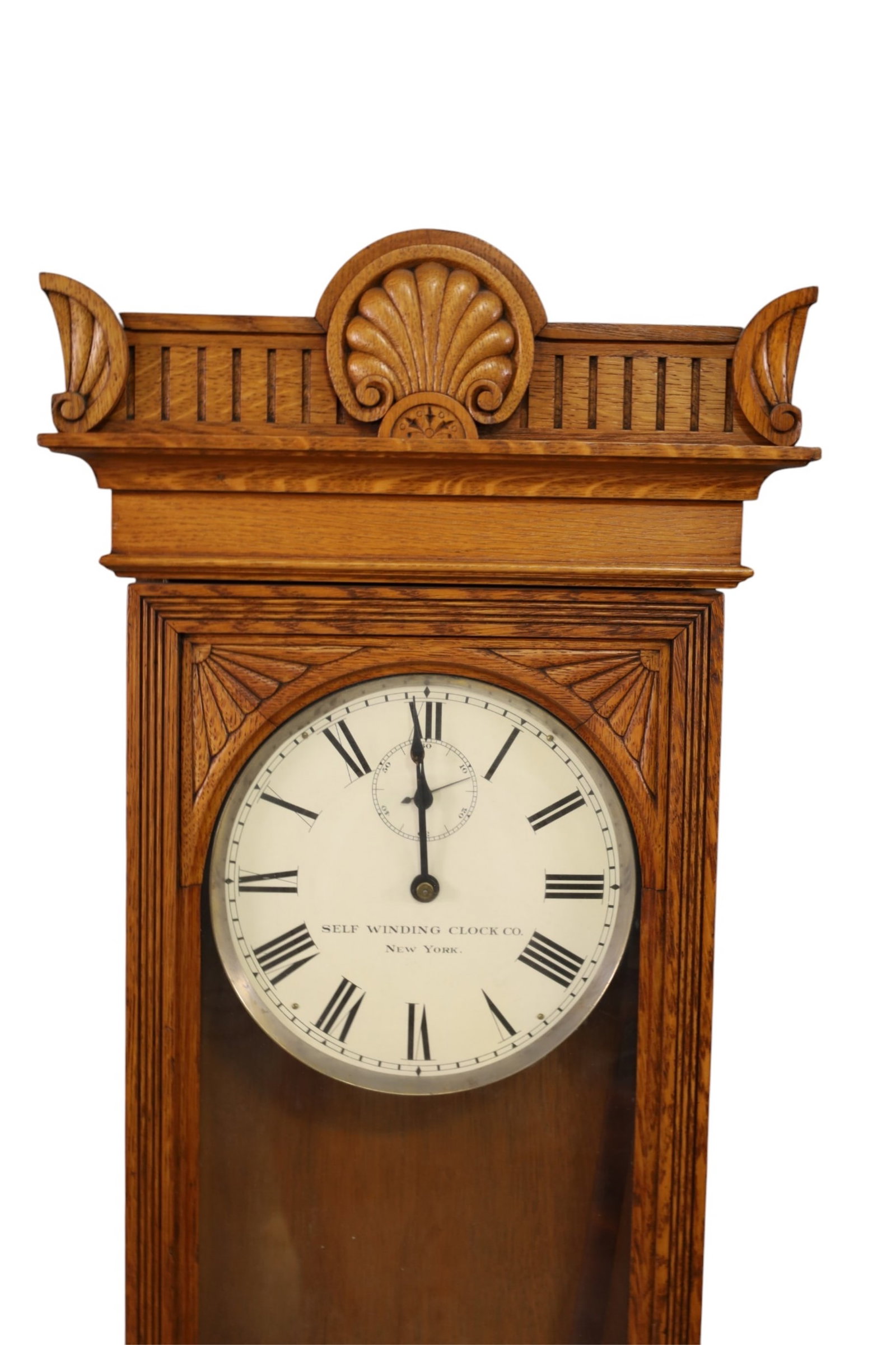SELF WINDING CLOCK CO WALL CLOCK - 2