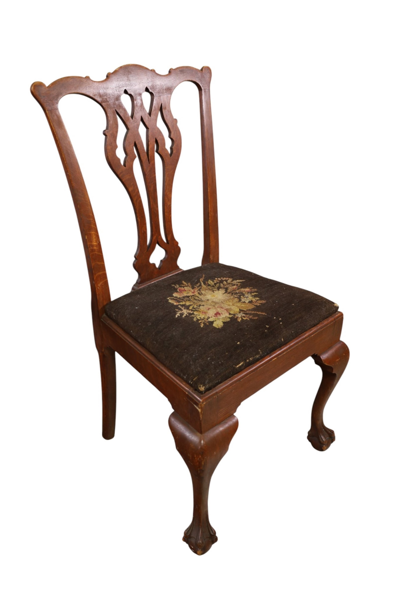 2 ANTIQUE CHAIRS - 4