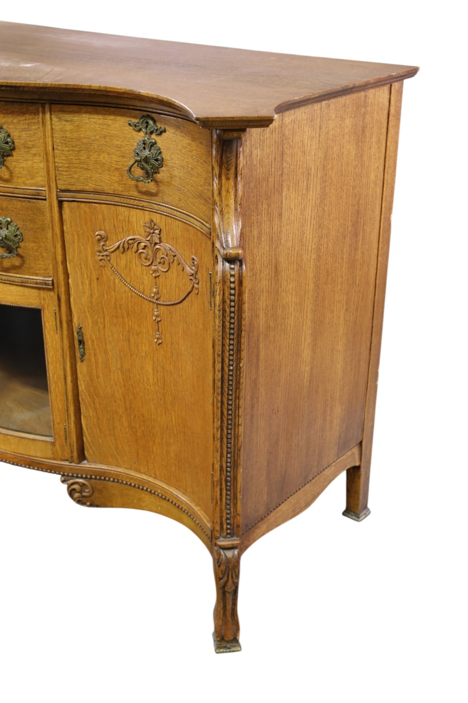 1900'S AM. OAK BUFFET - 2
