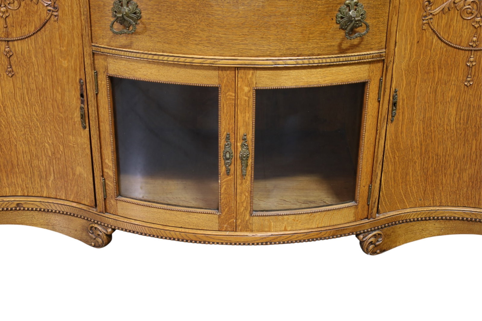 1900'S AM. OAK BUFFET - 3