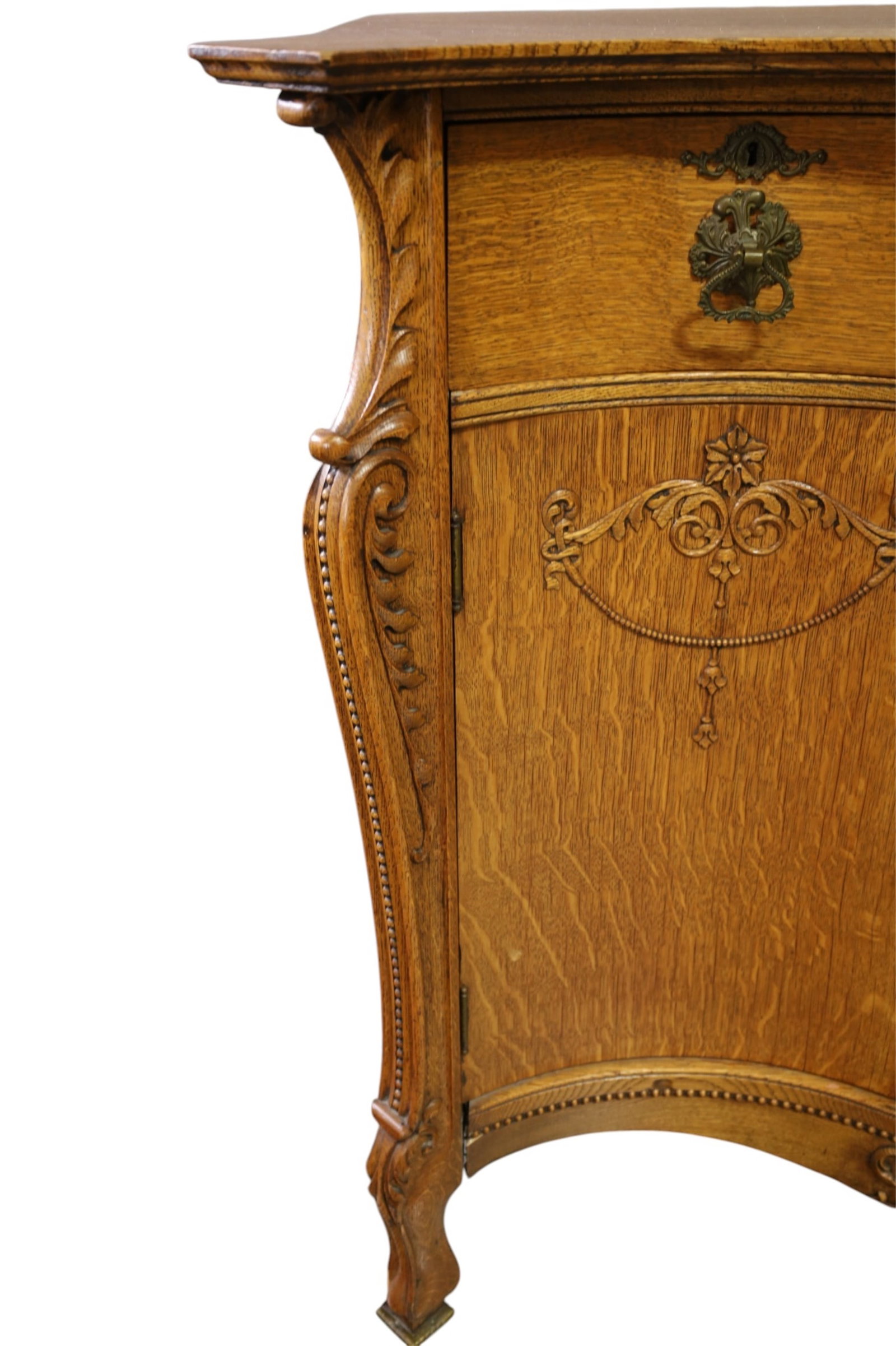 1900'S AM. OAK BUFFET - 4