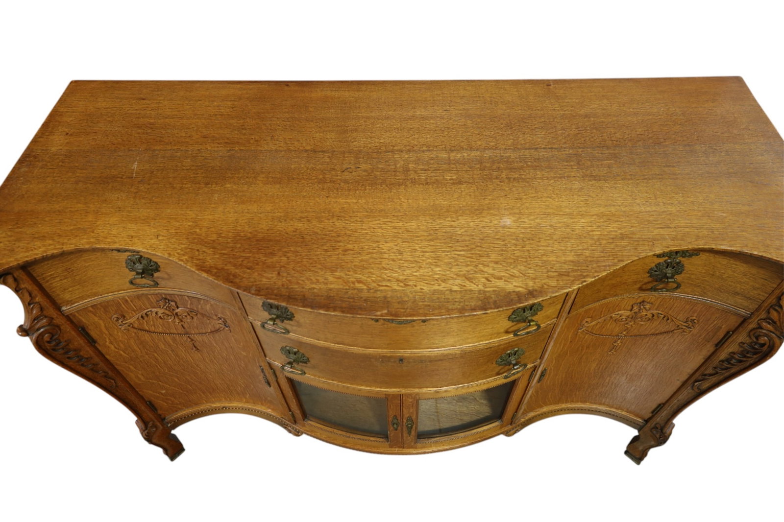 1900'S AM. OAK BUFFET - 5