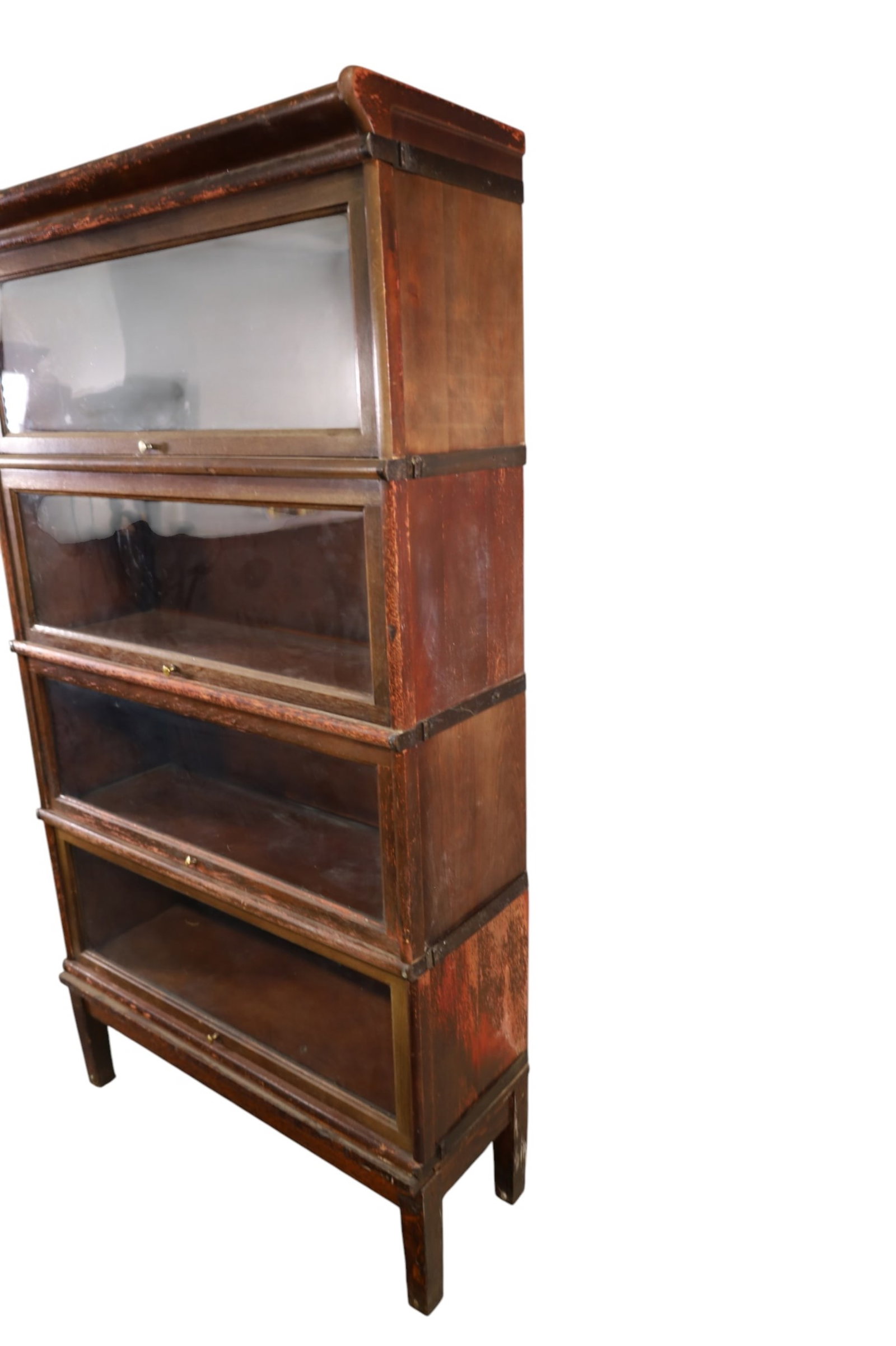 LAWYER'S STACKING BOOKCASE - 4