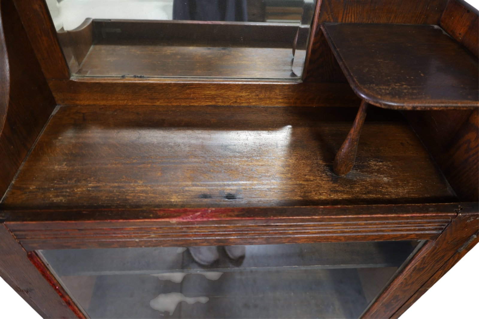 1900'S AM. OAK BOOKCASE - 3