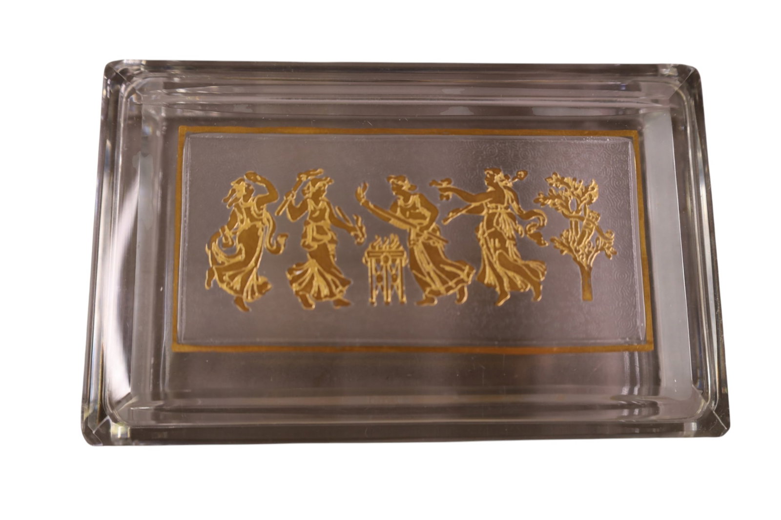 VAL ST. LAMBERT CRYSTAL BOX (1 of 3)