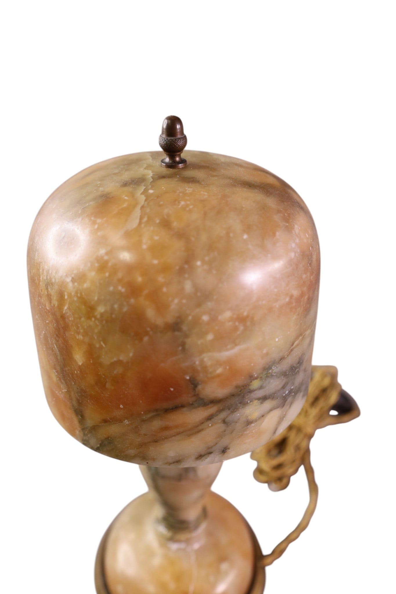 ALABASTER BOUDOIR LAMP - 3