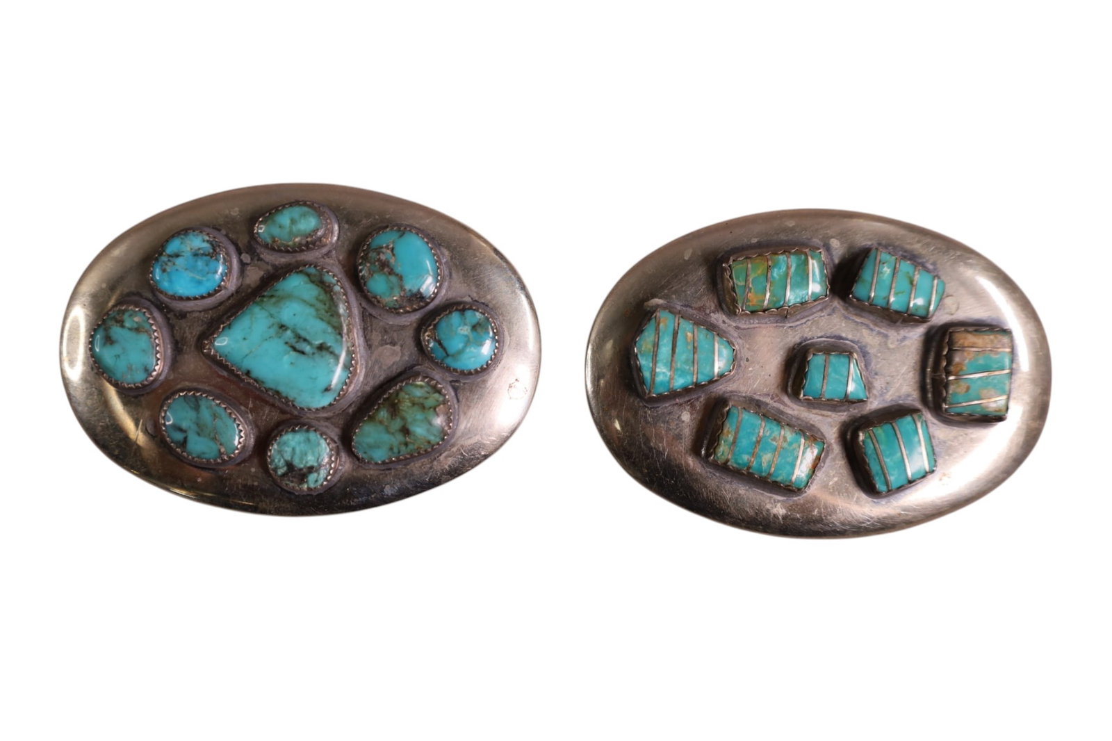4 BELT BUCKLES - 6