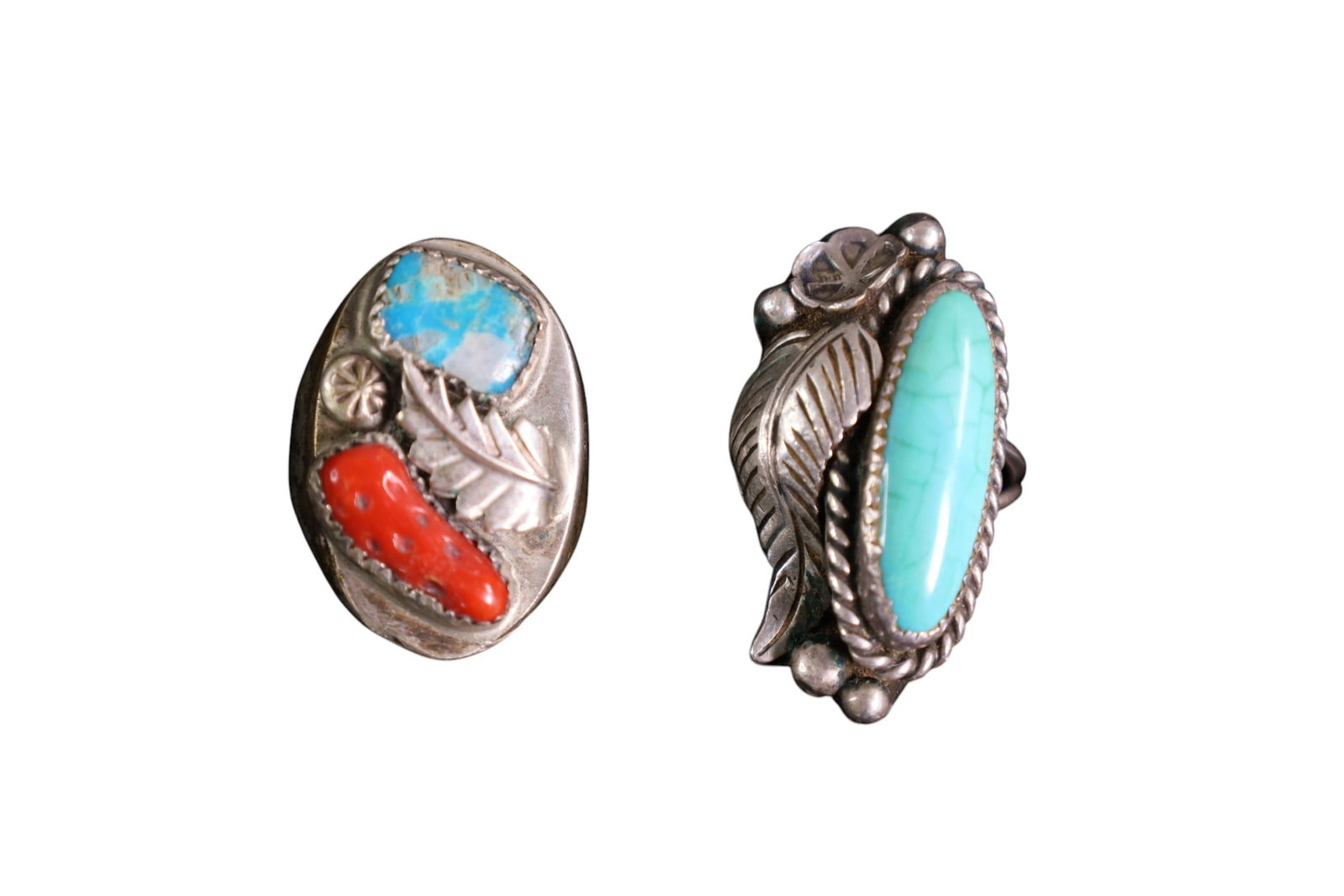 4 NAVAJO RINGS - 3
