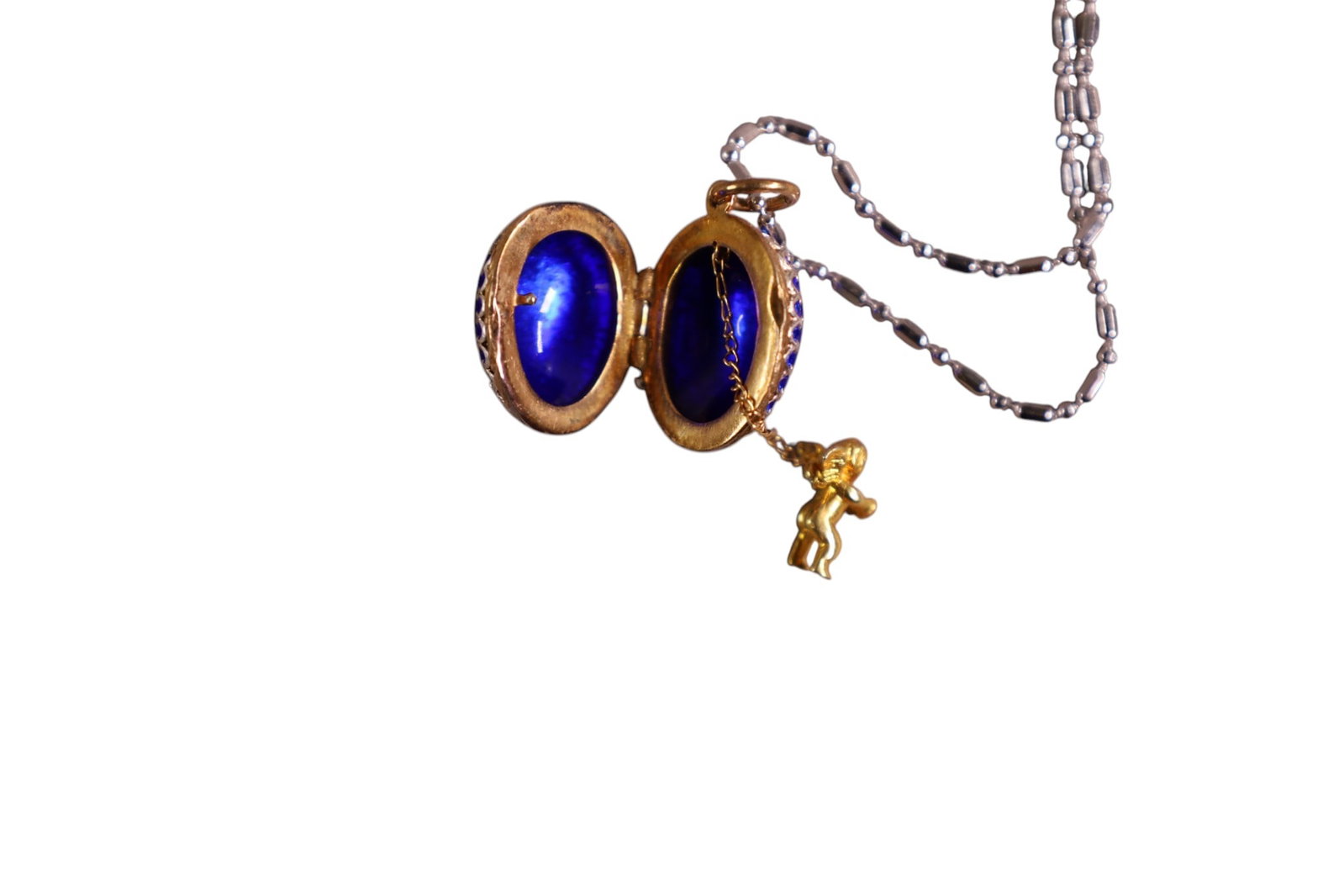 RUSSIAN ENAMEL PENDANT - 2
