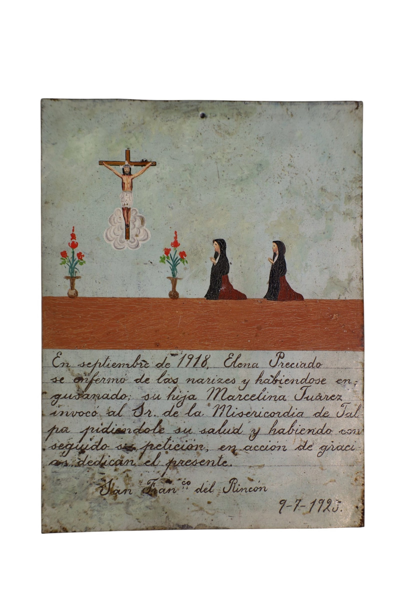 3 EX-VOTO RETABLOS - 3