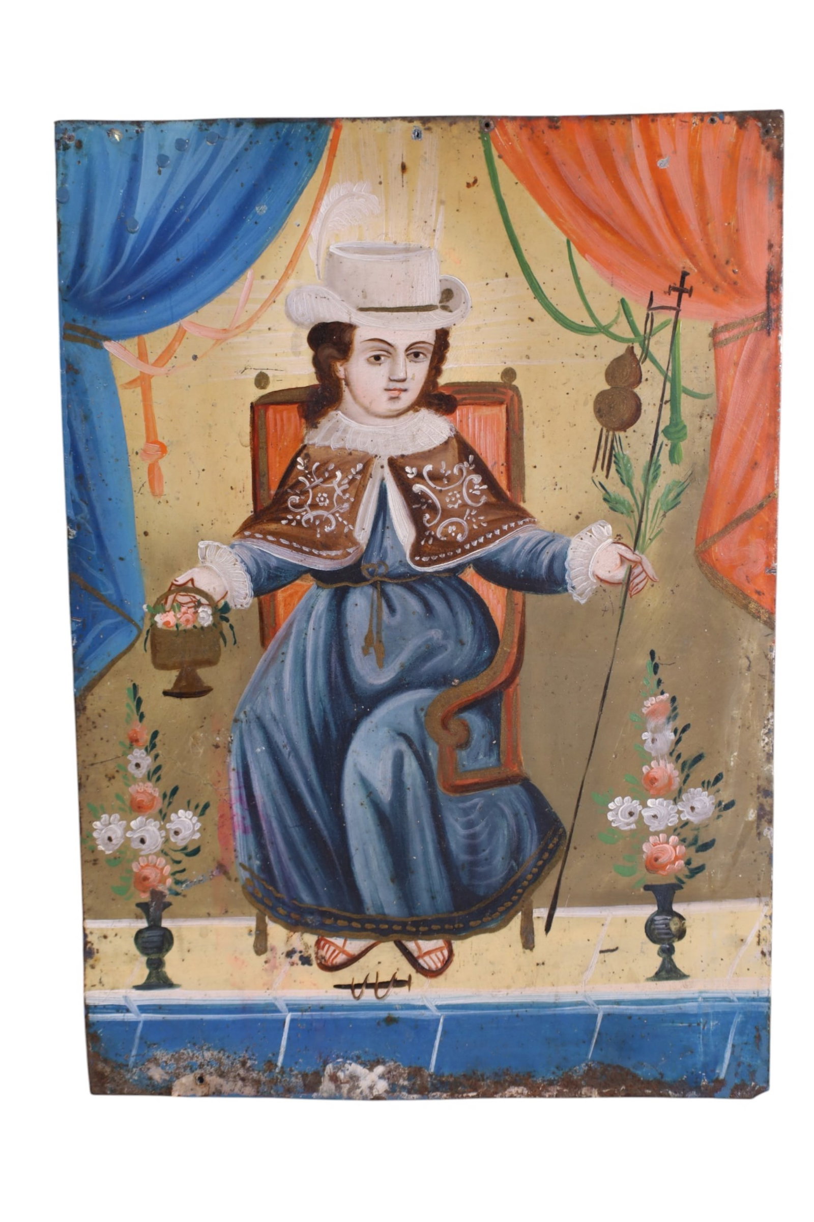 2 19TH CENTURY RETABLOS - 2