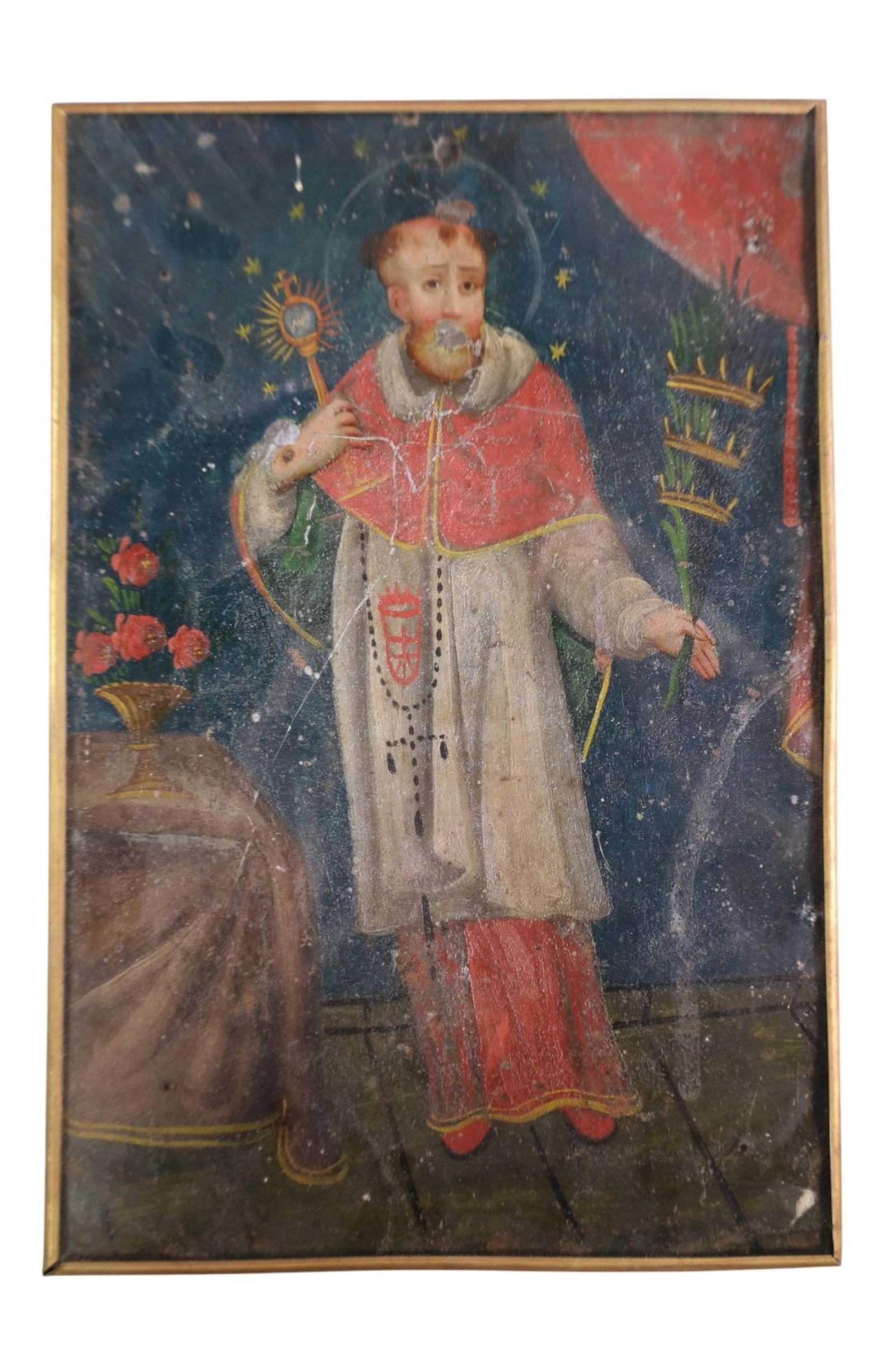 2 FRAMED RETABLOS - 2